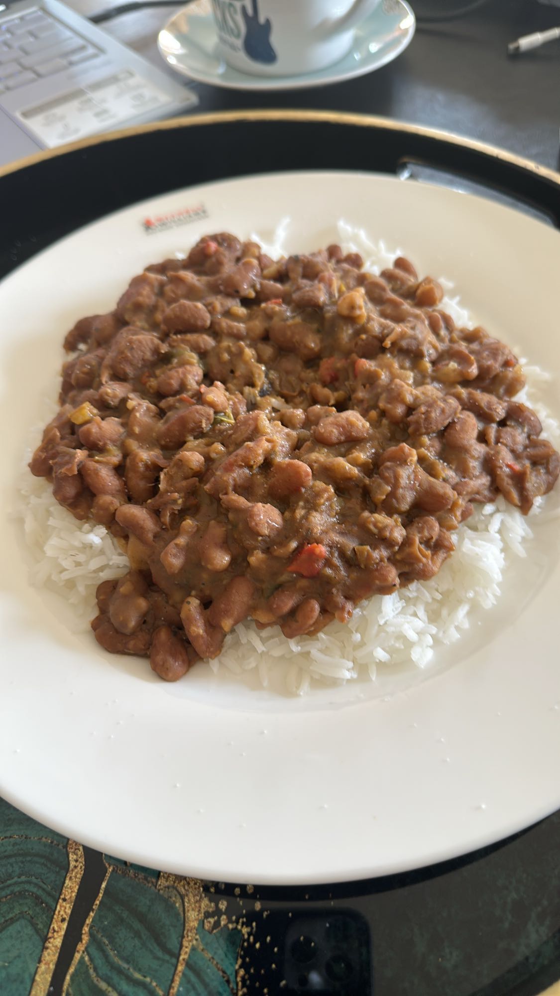 Rice and kidney beans