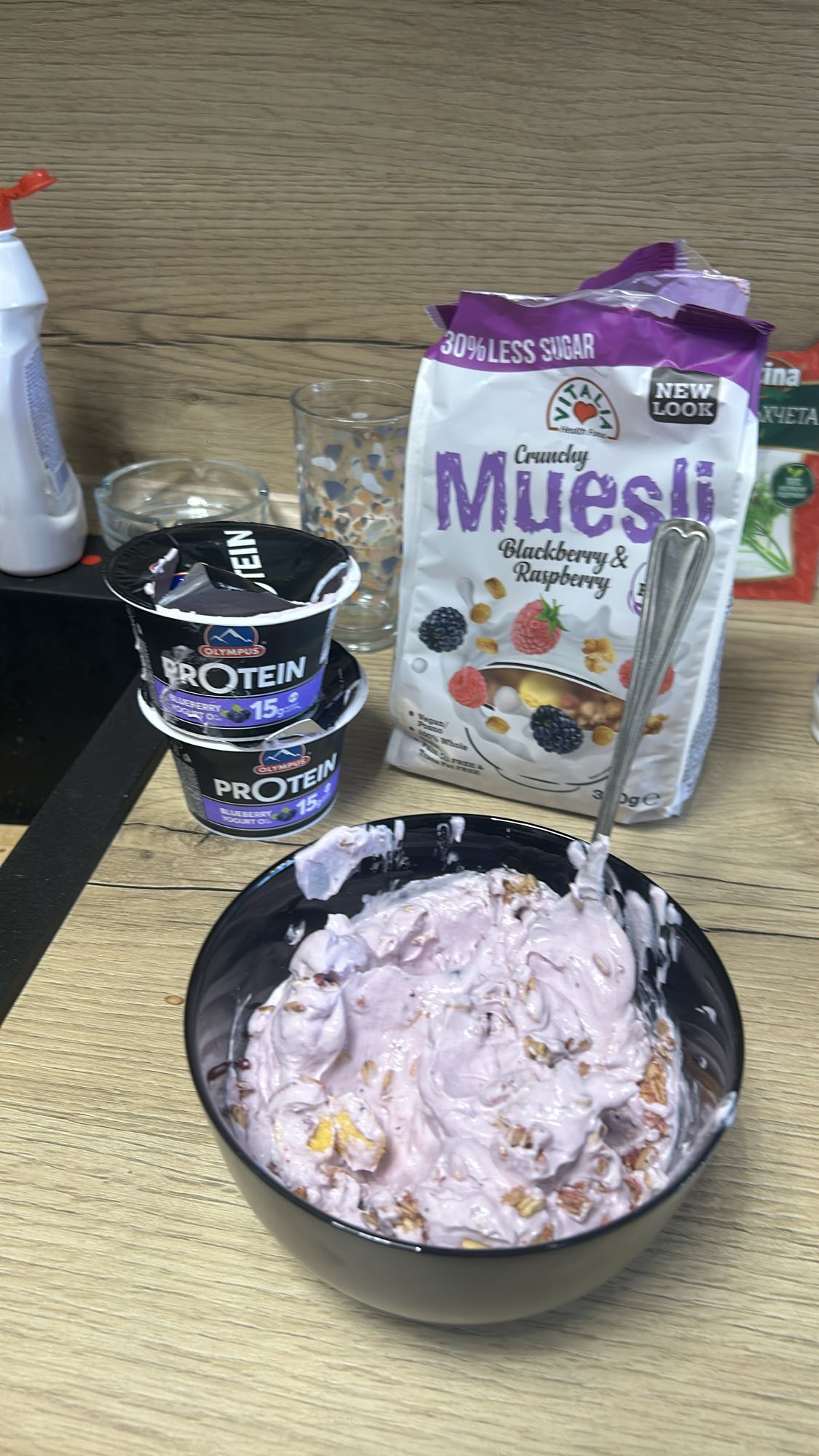 Berry Yogurt Muesli Bowl