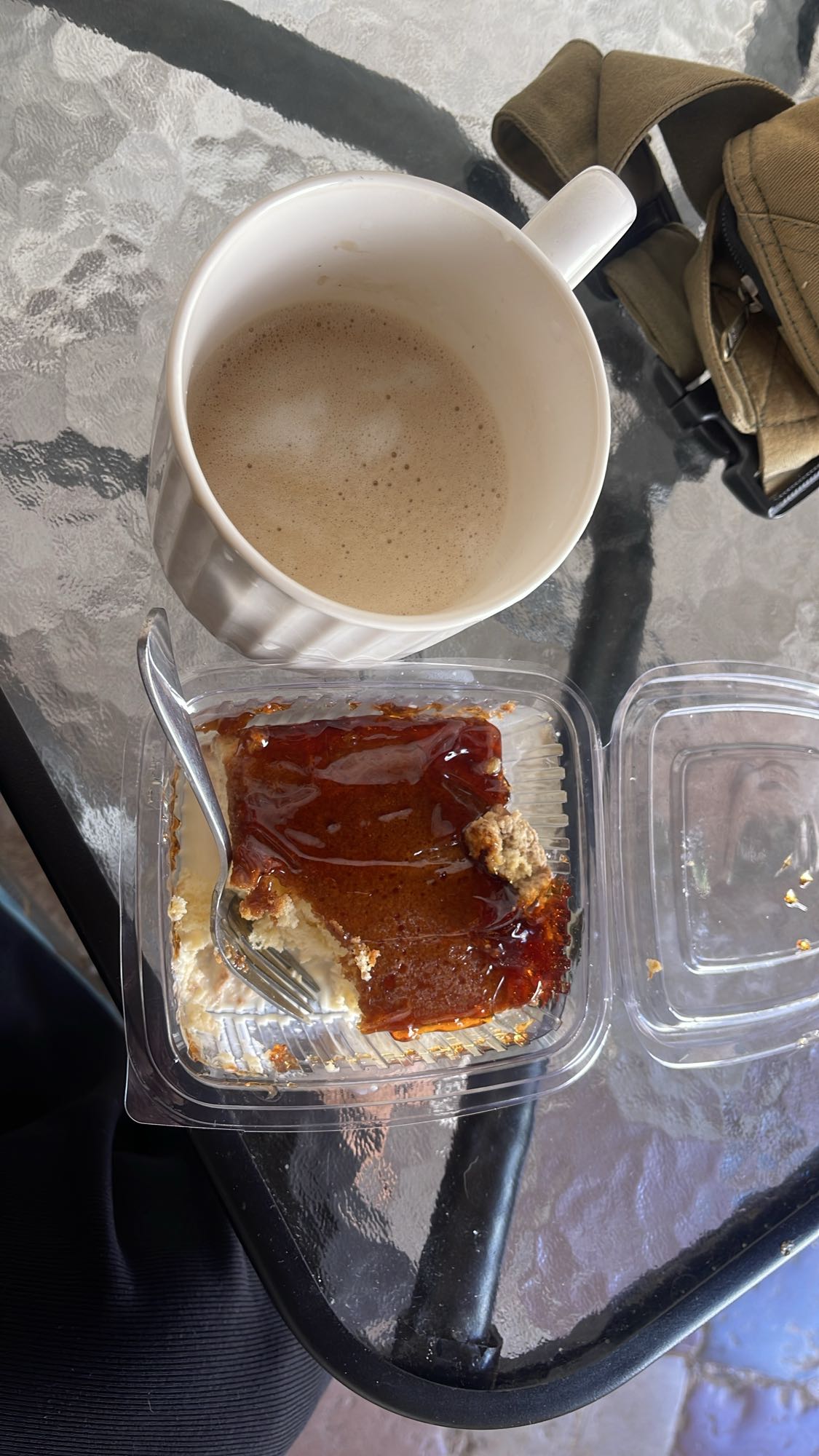 Кофе и чизкейк