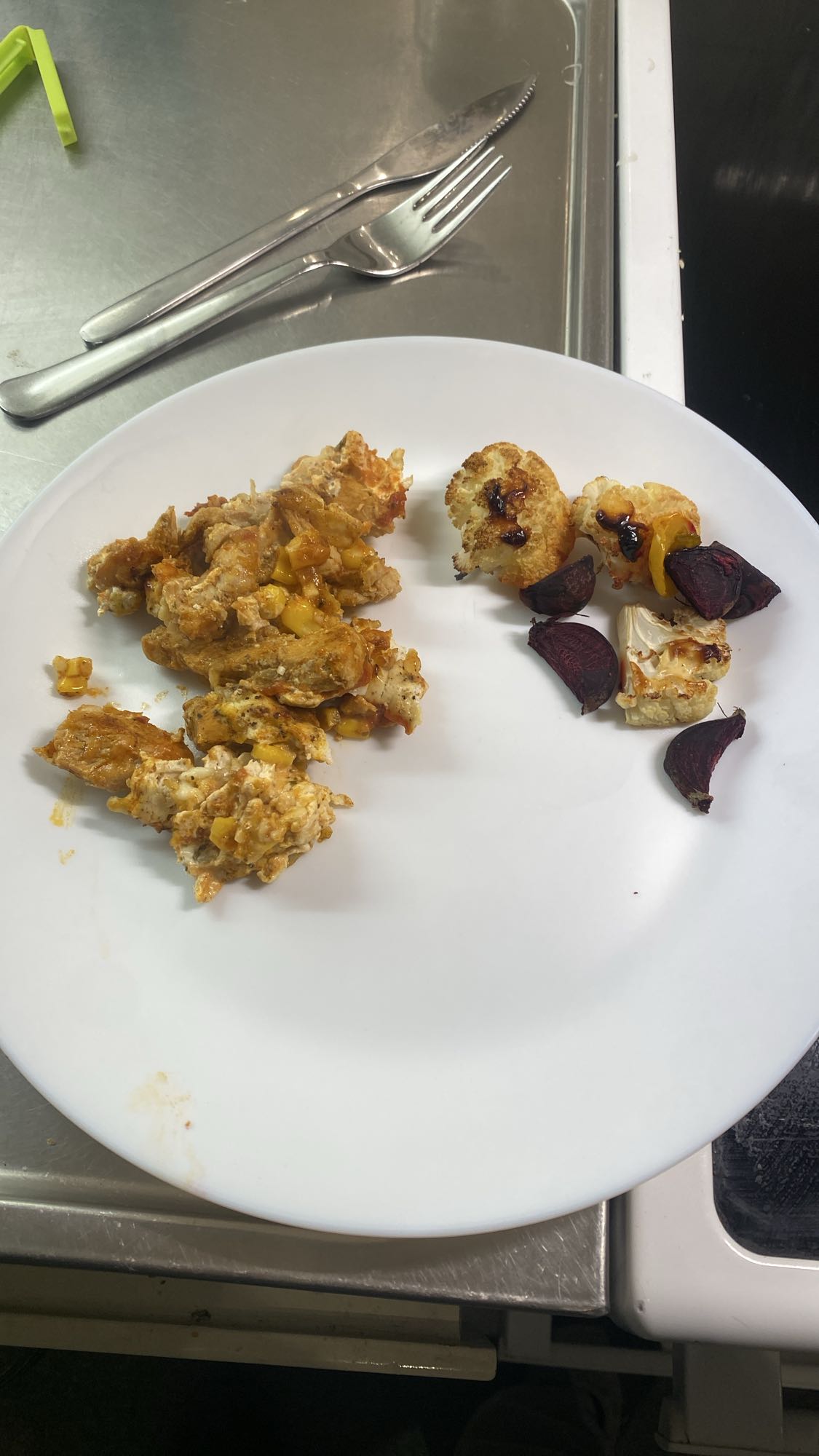 Kyckling med grönsaker