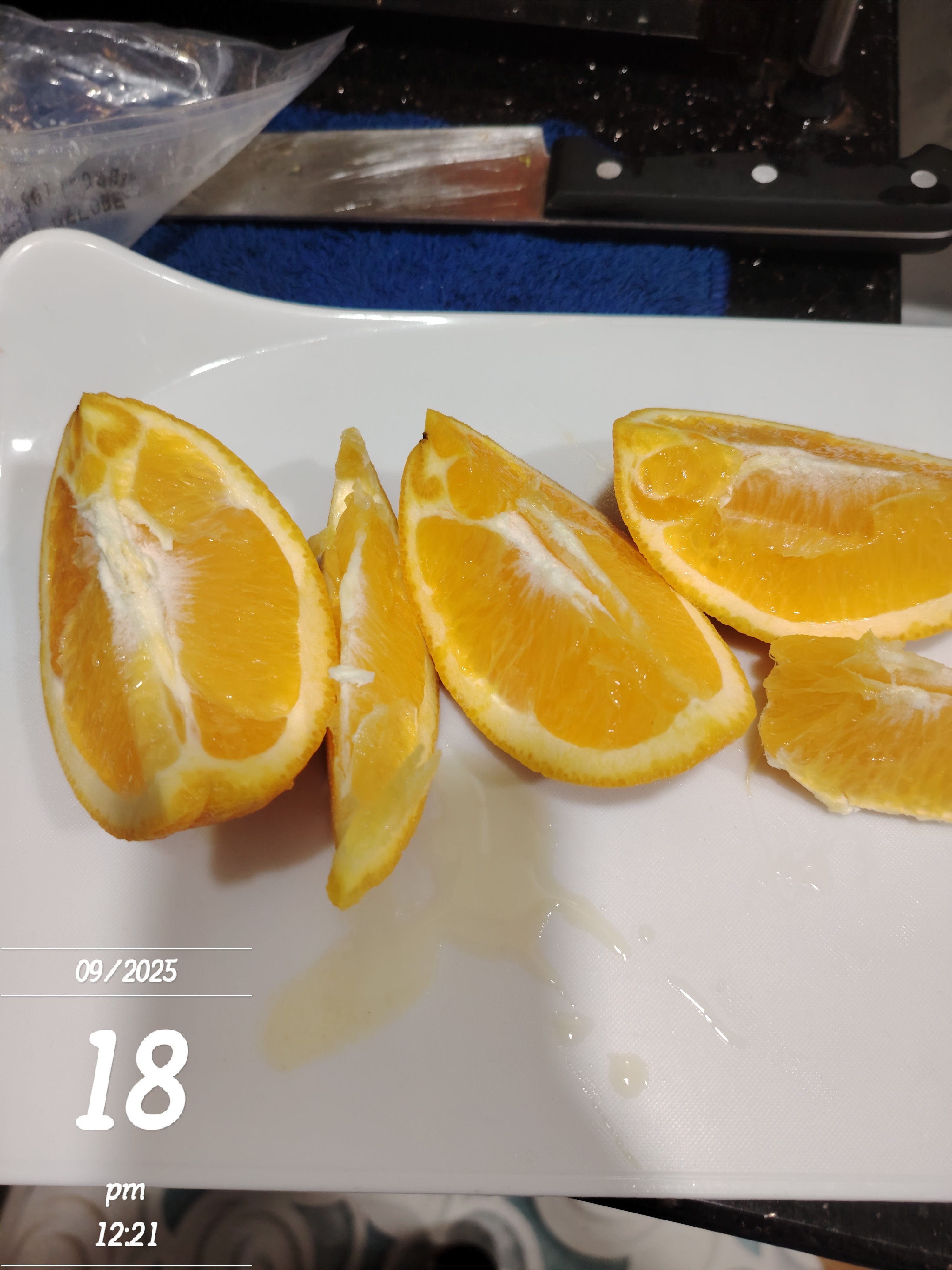 Fresh Orange Slices