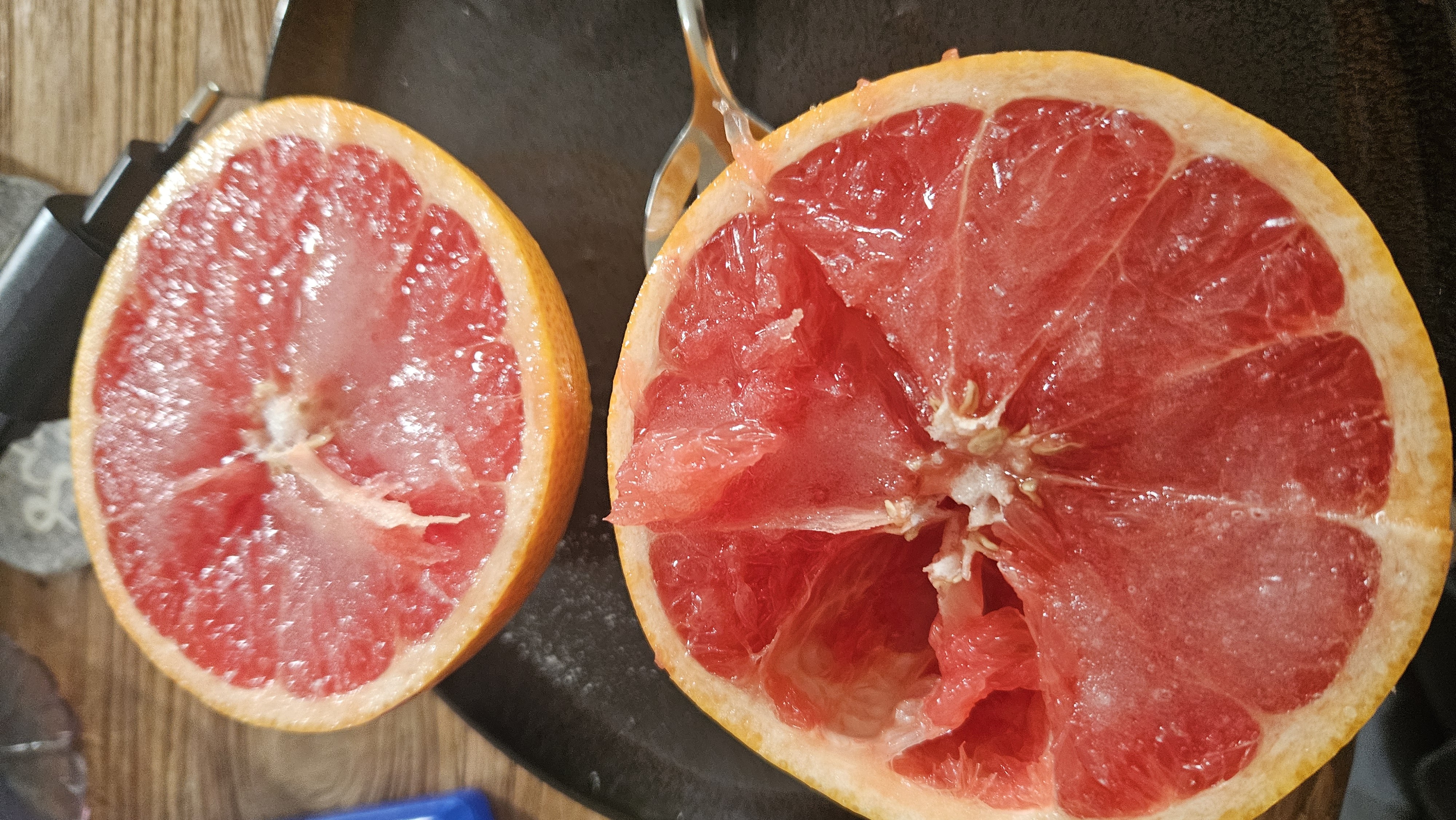 Halbe Grapefruit