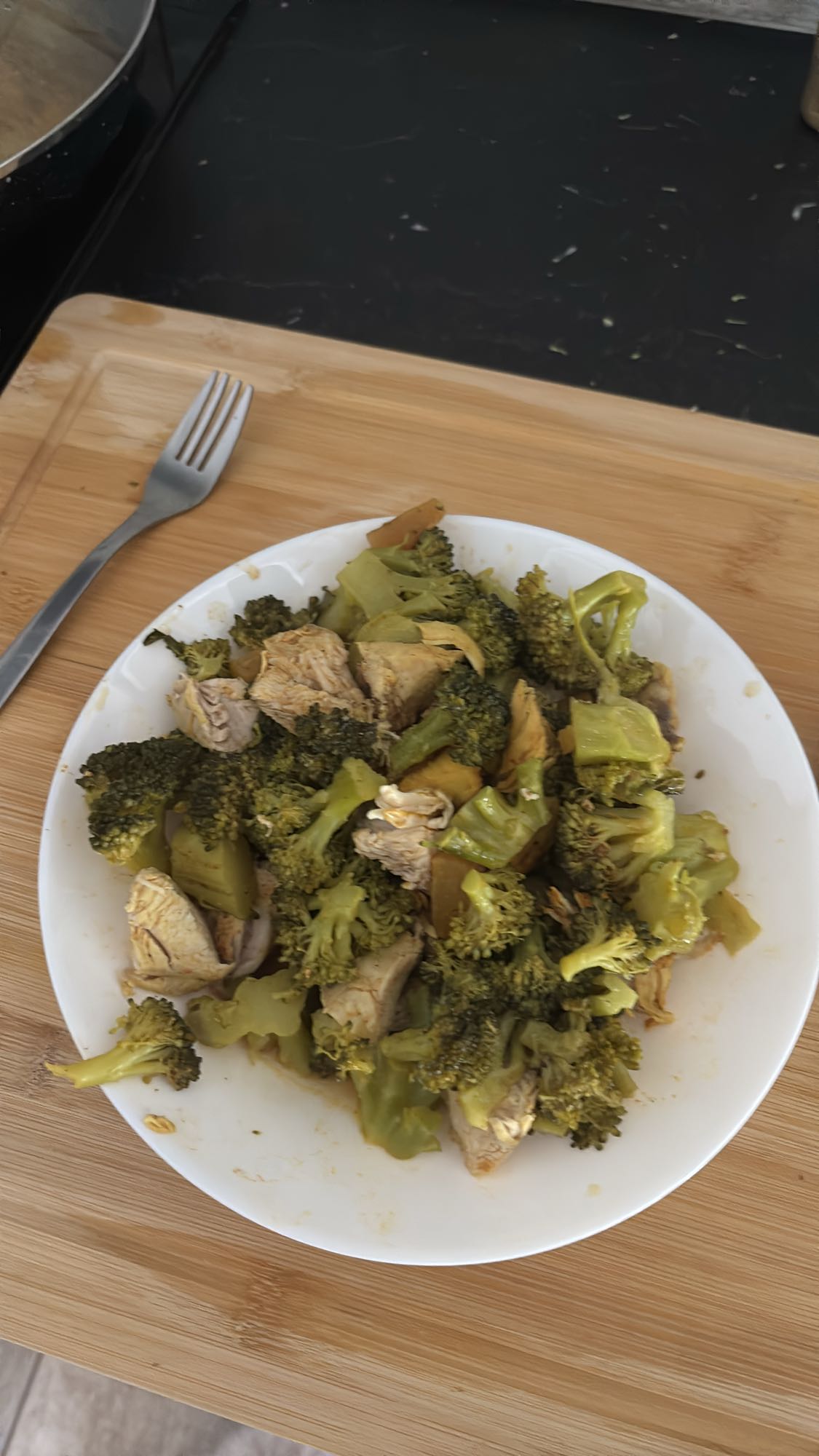 Kurczak z brokułami