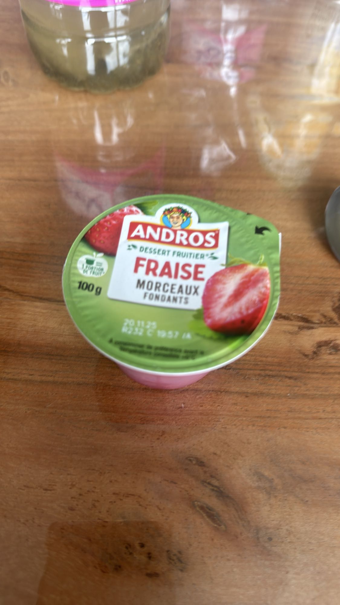 Dessert fraise Andros