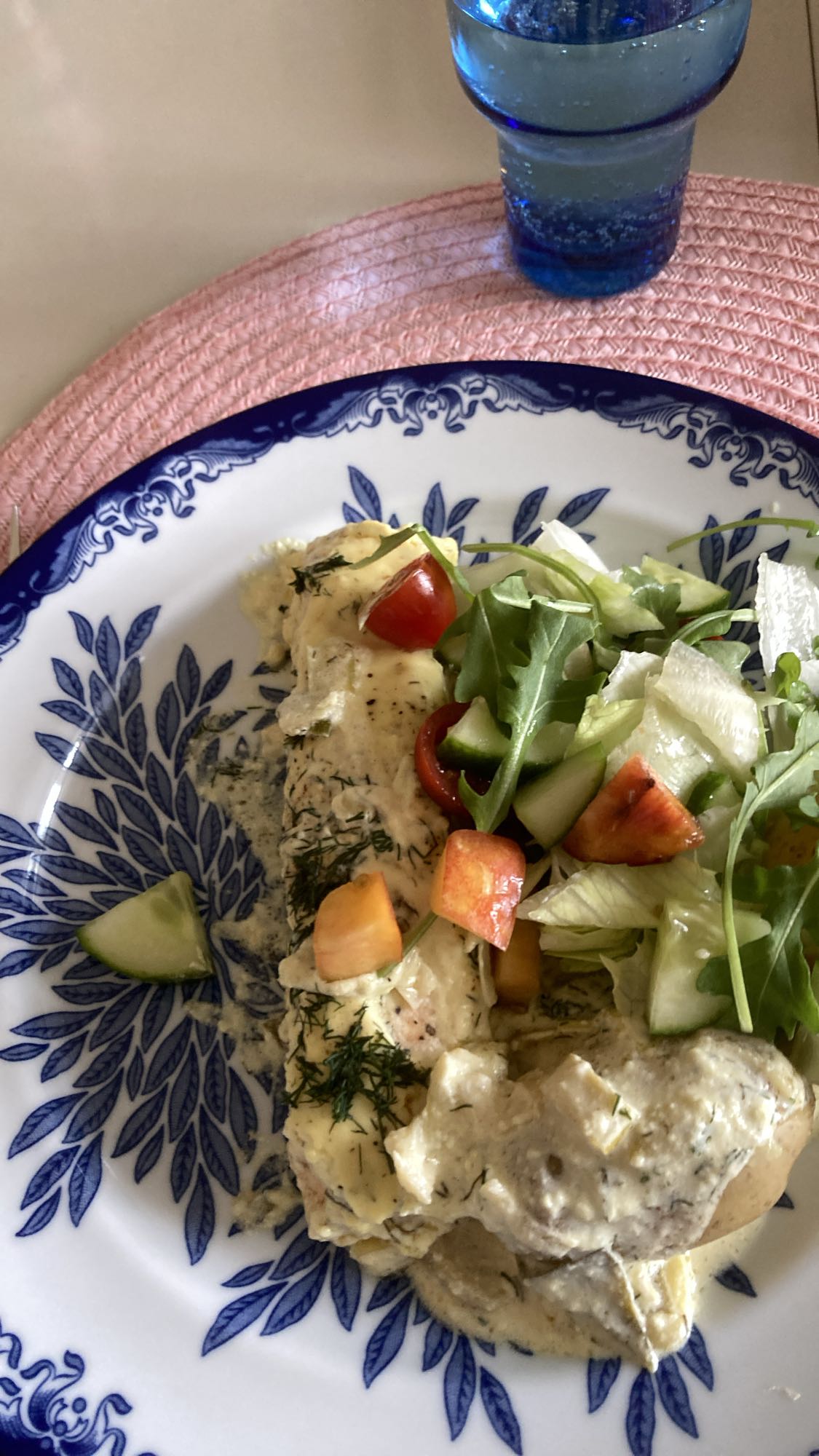 Potatis med grönsaker