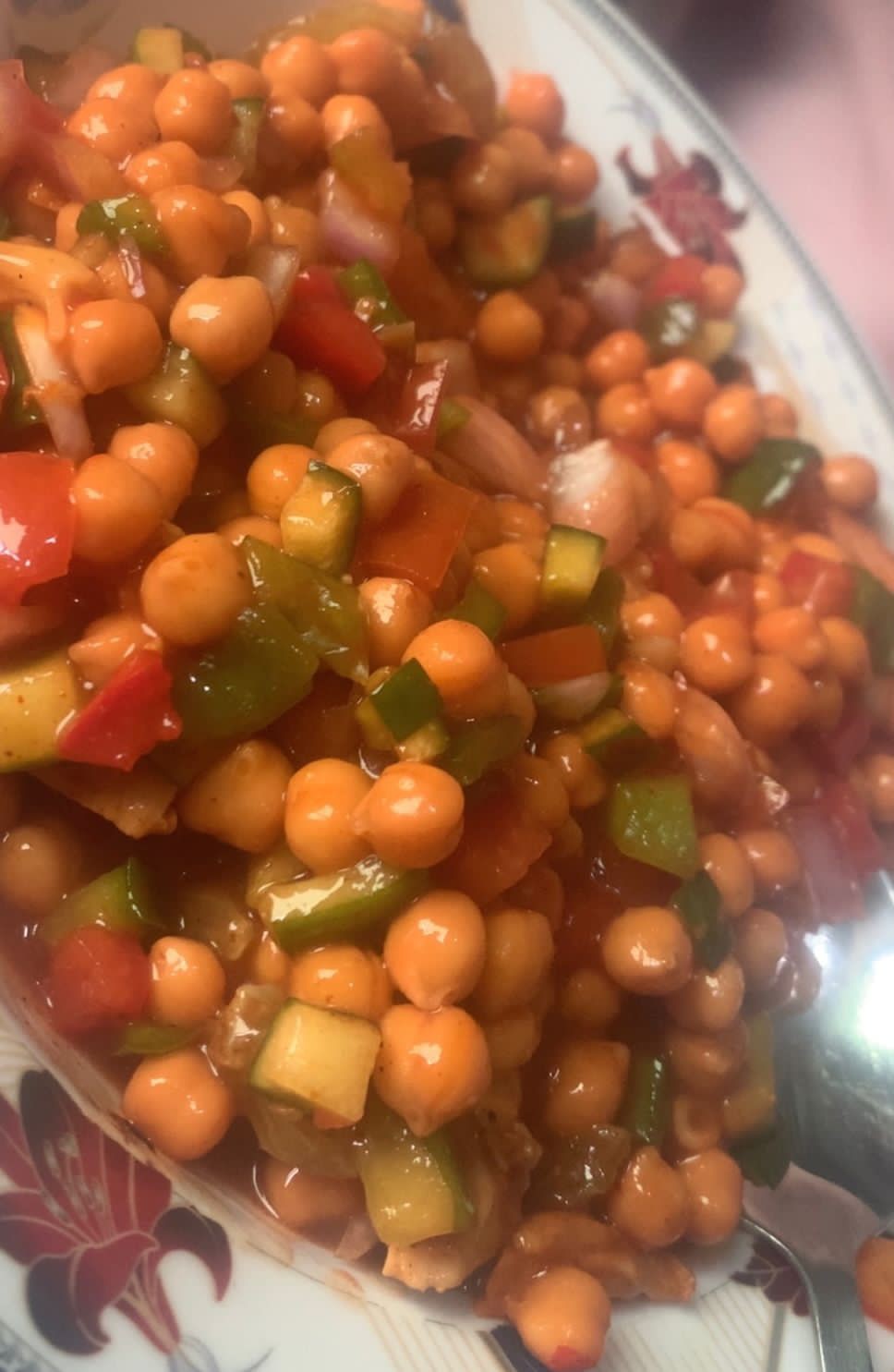 Chickpea Veggie Salad