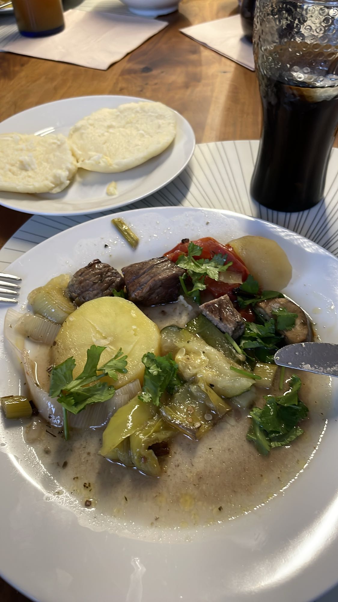 Beef Veggie Stew & Dumpling