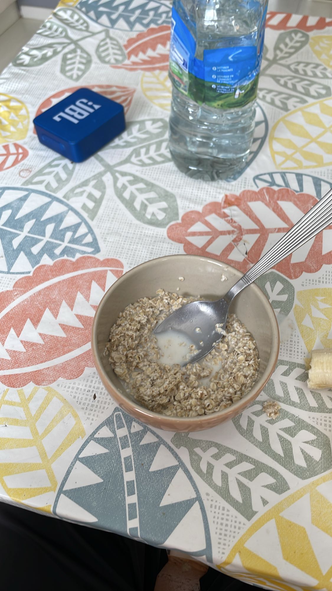 flocons d'avoine au lait