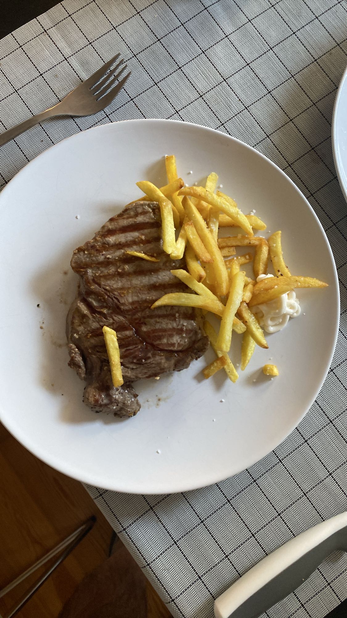 Entrecot amb patates