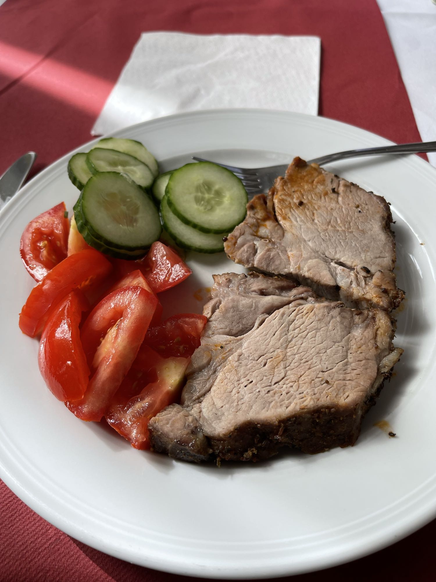 Varkensvlees met groenten