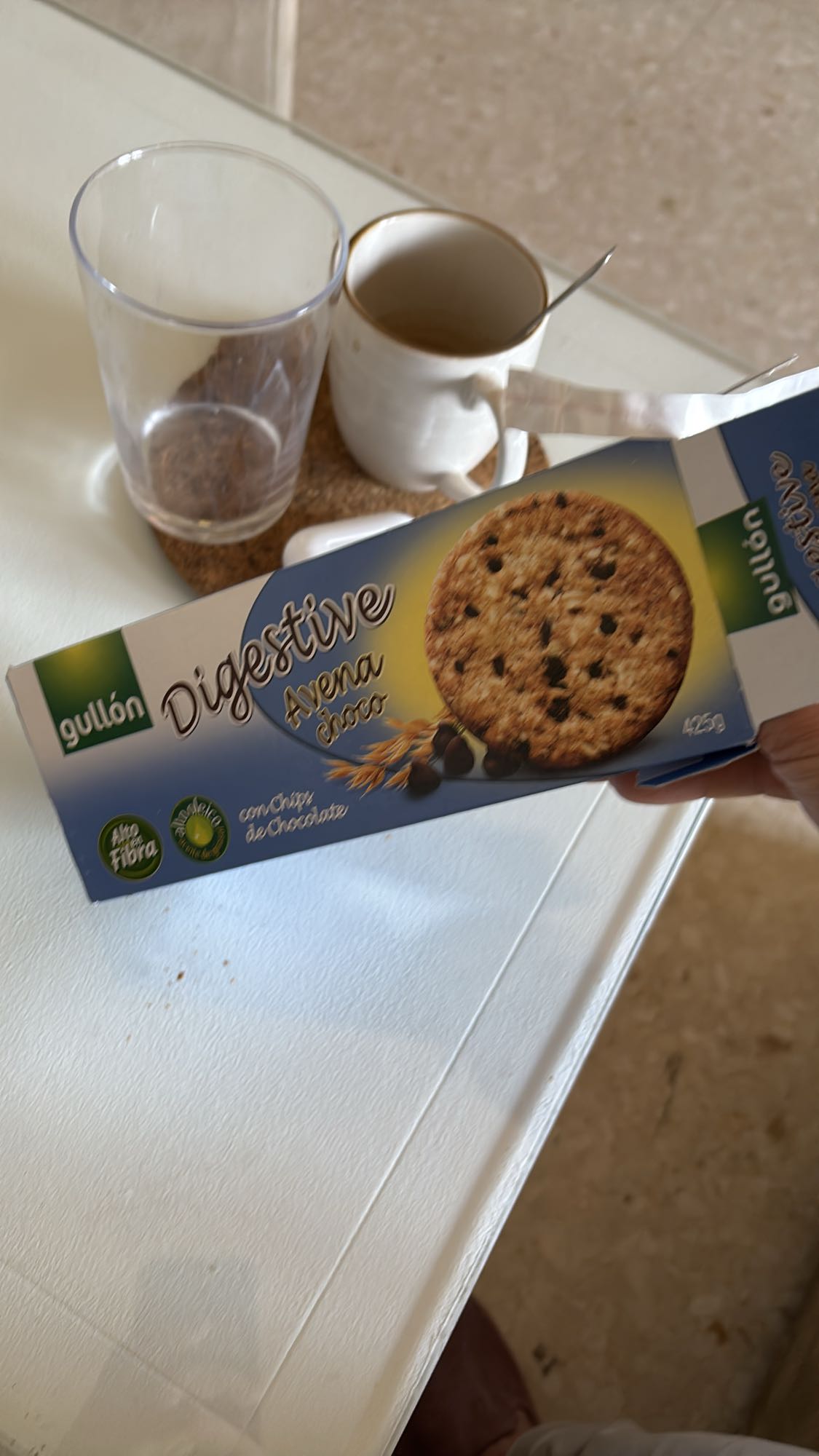 Galletas avena choco