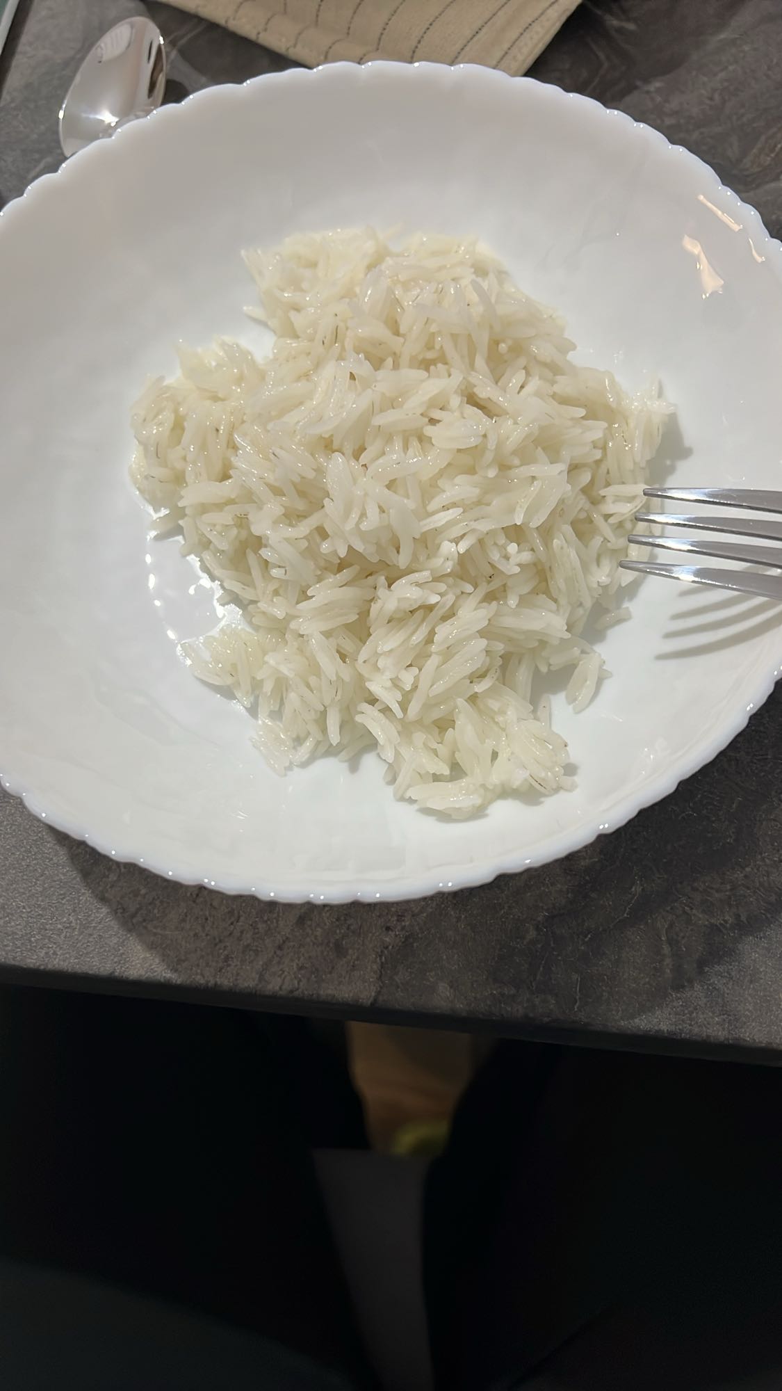 պարզ սպիտակ բրինձ