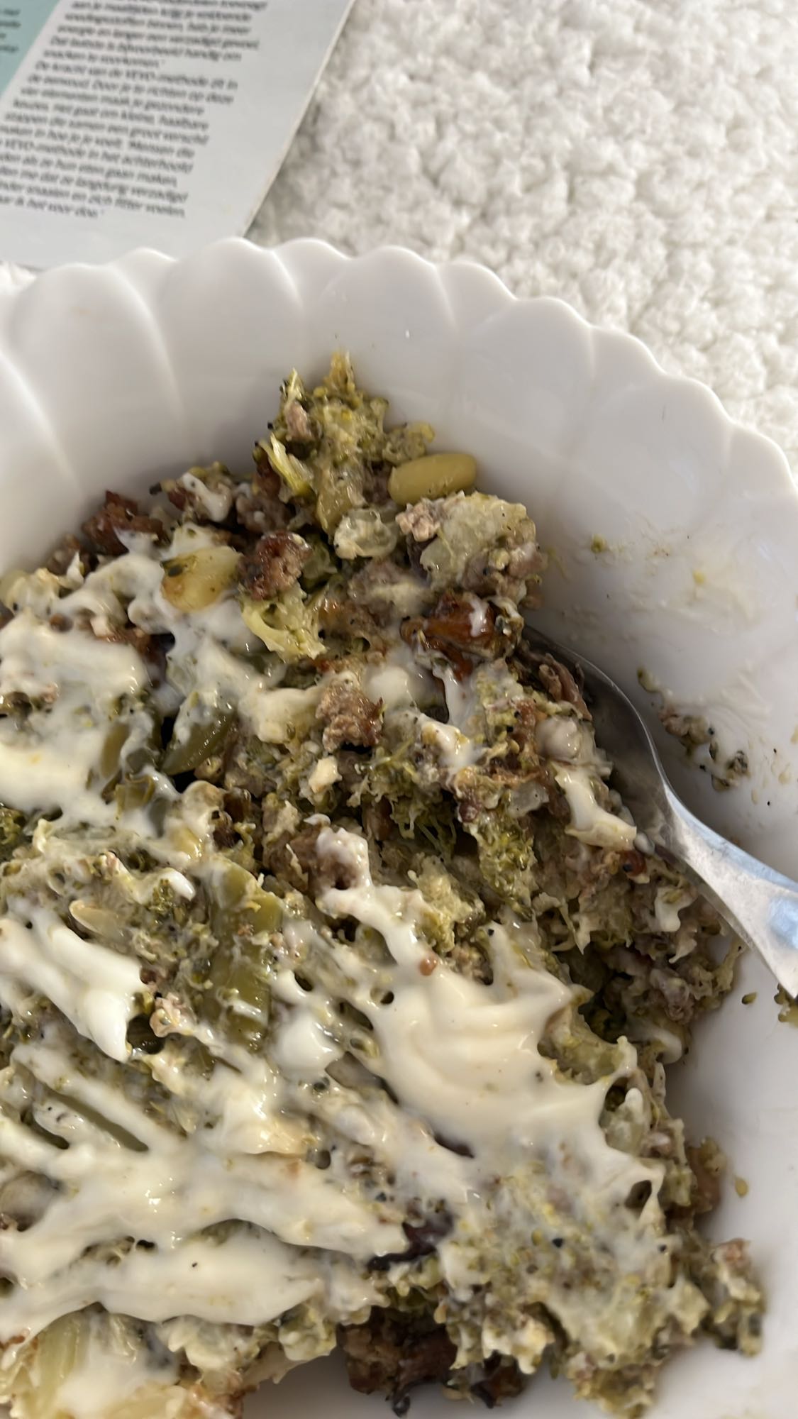 broccoli gehakt ovenschotel