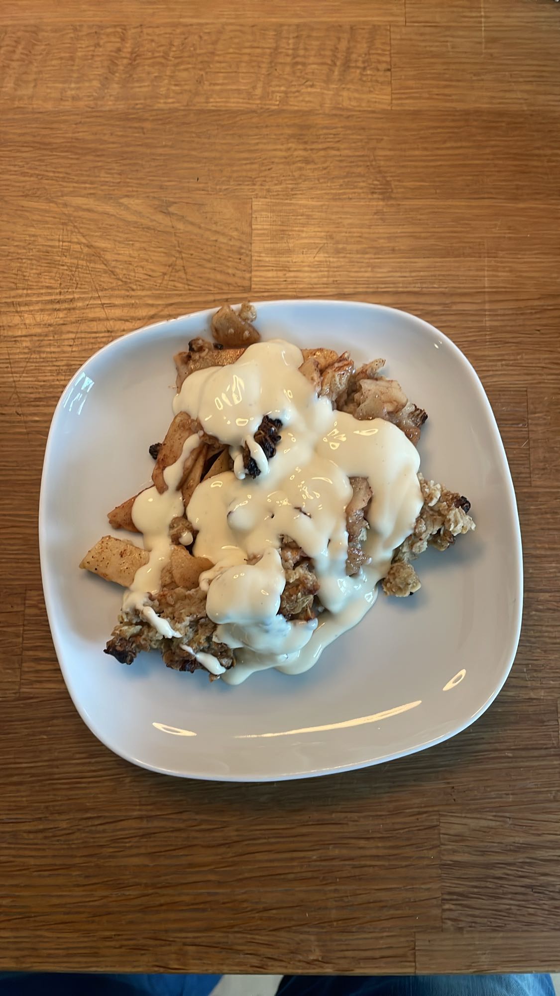 Äppelpaj med vaniljsås