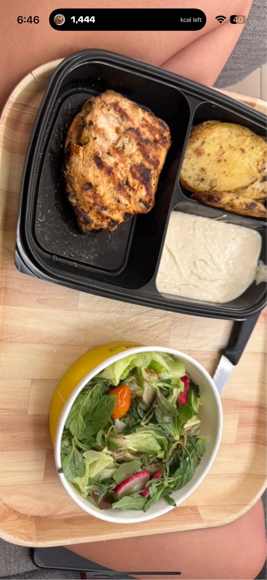 Grilled Chicken & Salad
