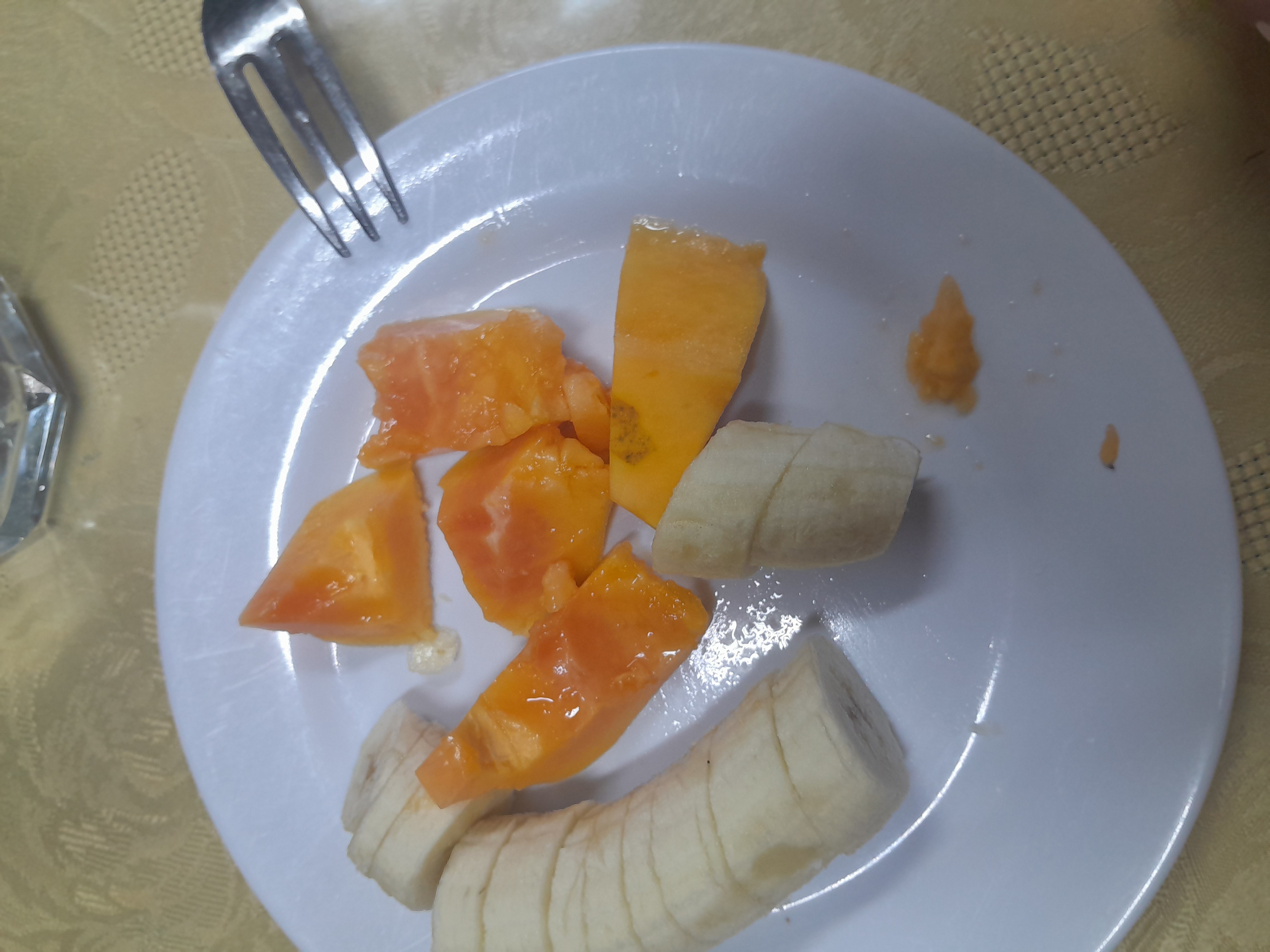 Fruits frais tranchés