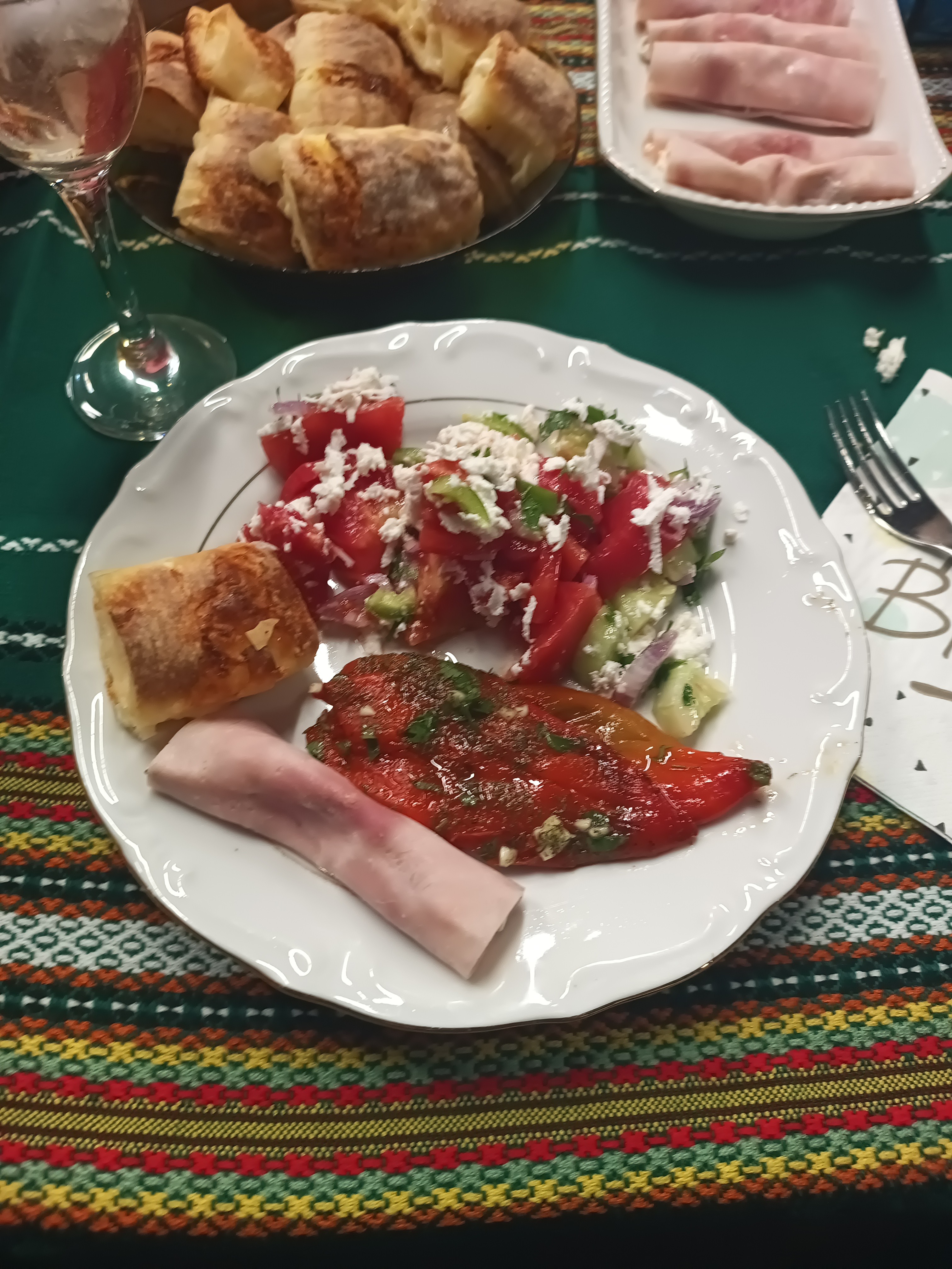 Bulgarian mixed plate