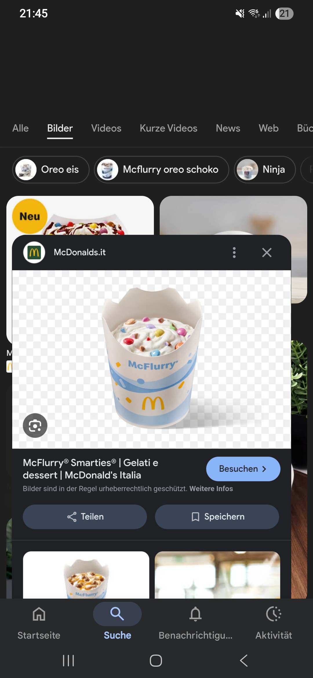 McFlurry Smarties
