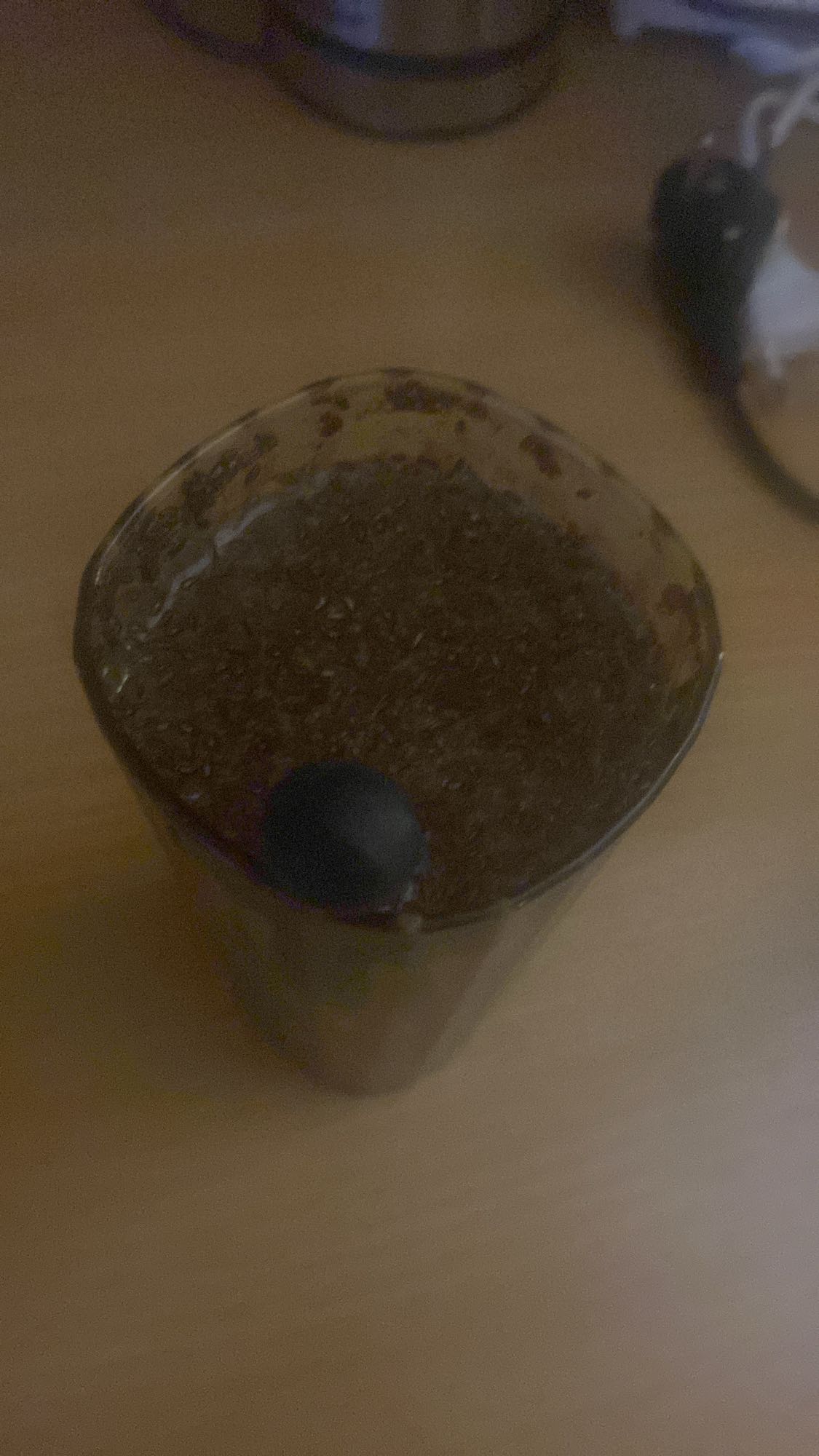 pudding chia z jagodą