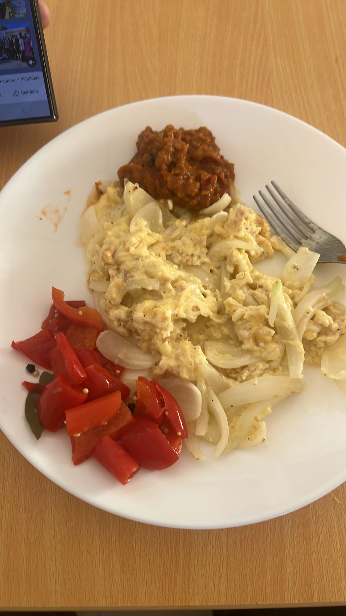 Omletă cu legume