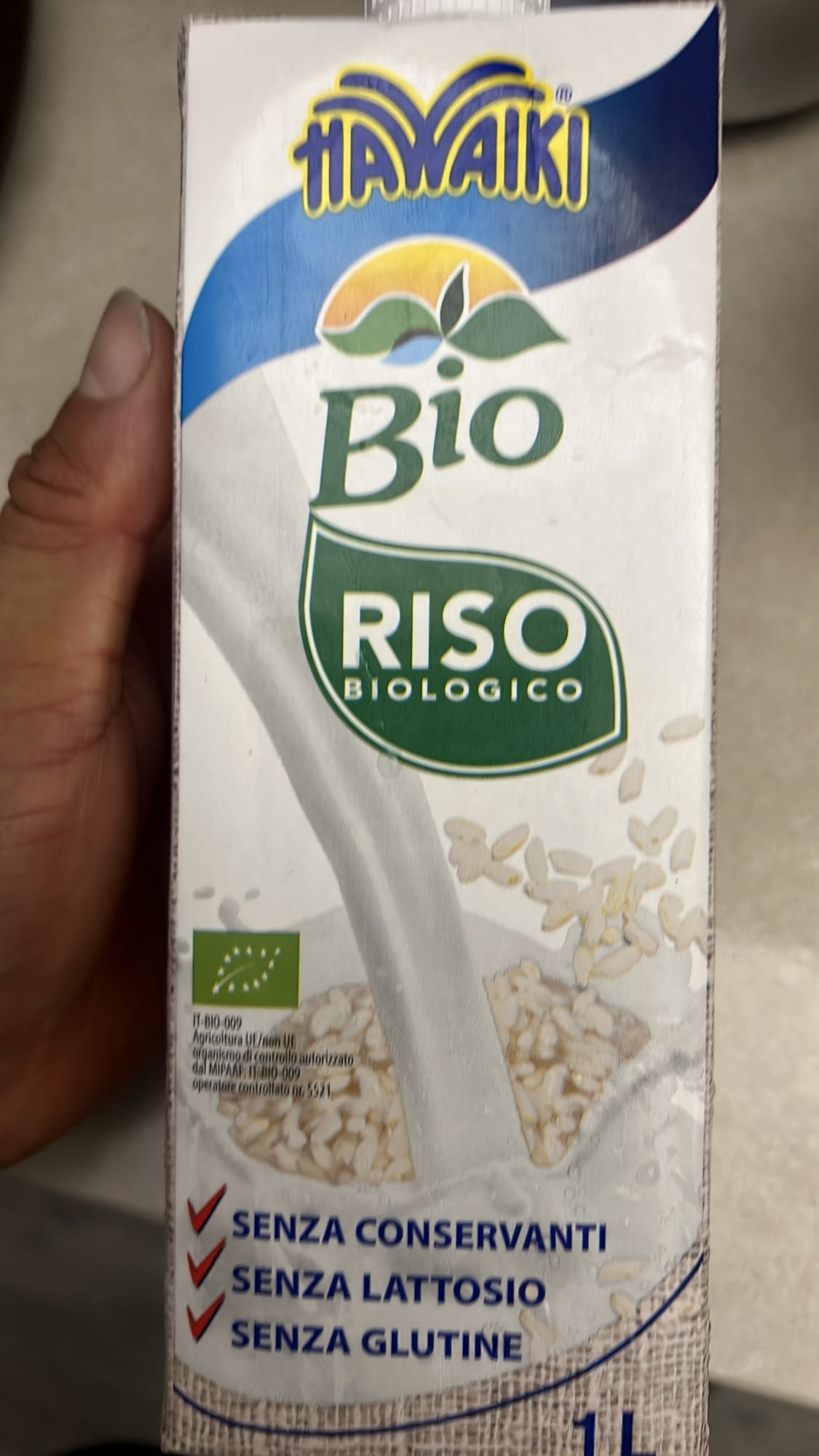 Latte di riso bio