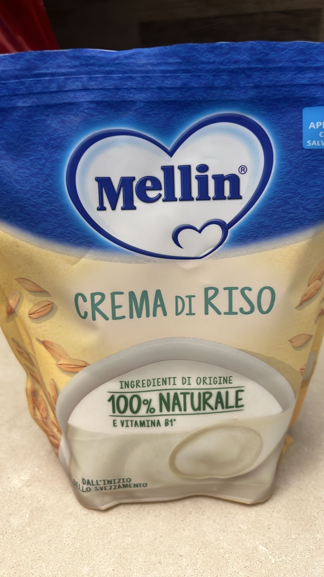 Crema di riso Mellin