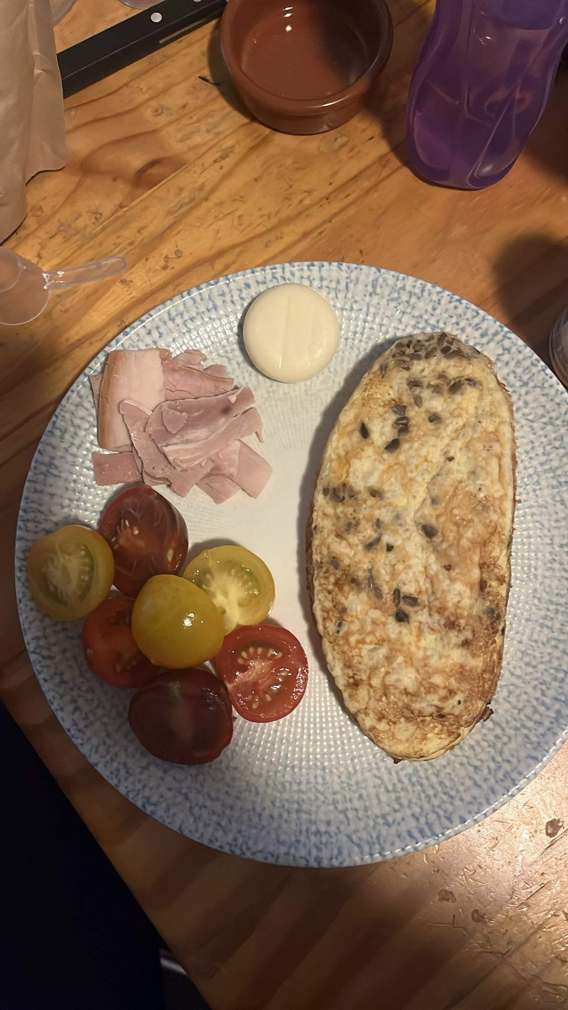 Assiette petit-déjeuner