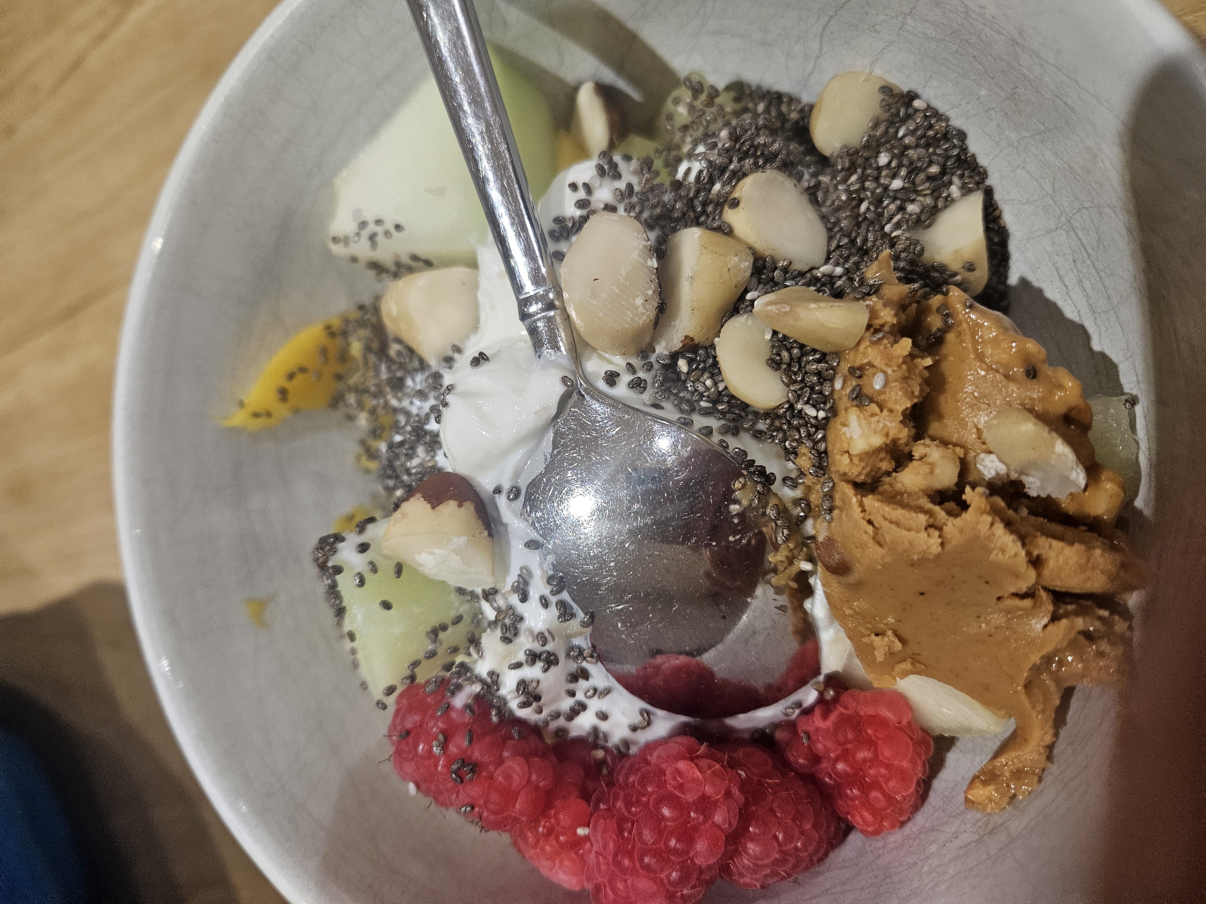 Fruit Nut Yogurt Bowl