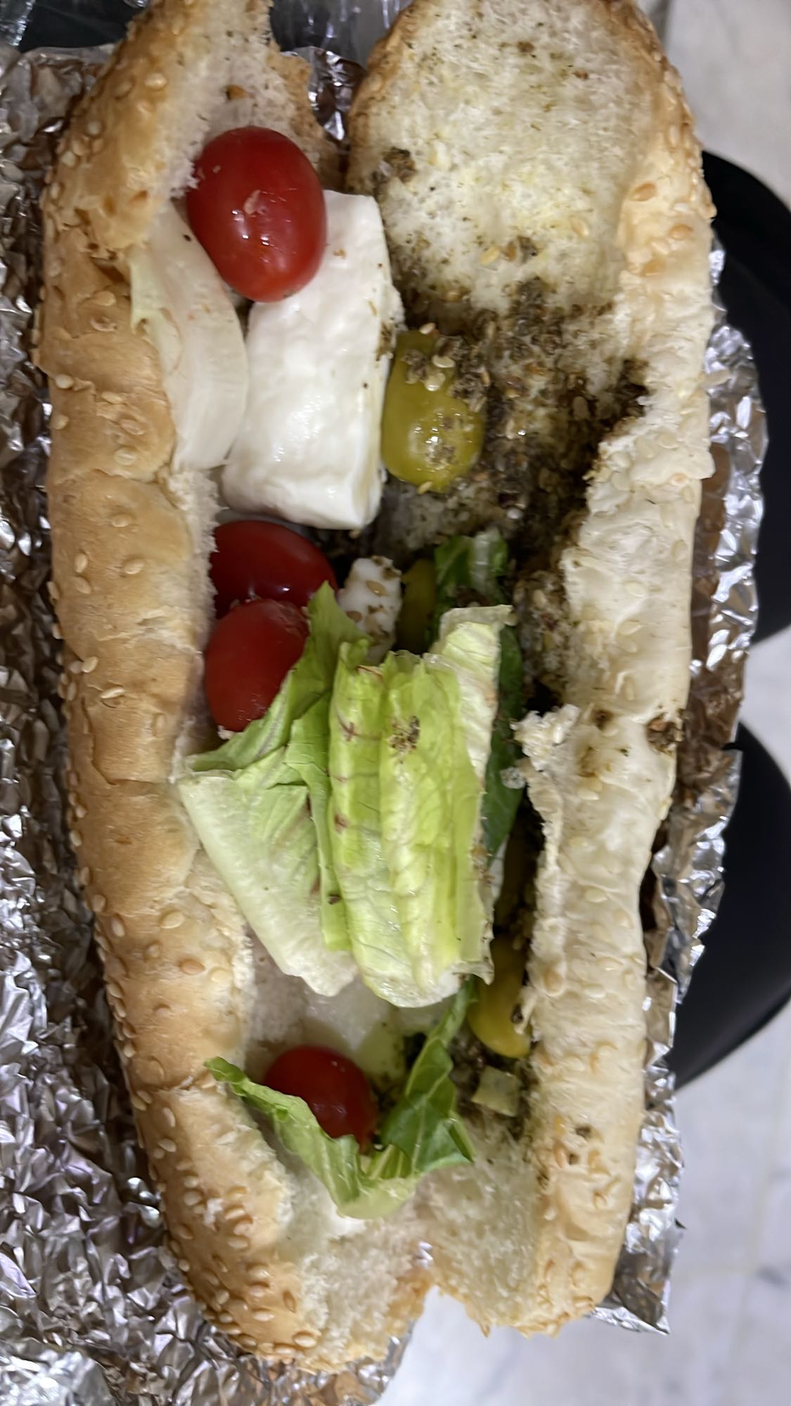 Vegetarian Sub Sandwich