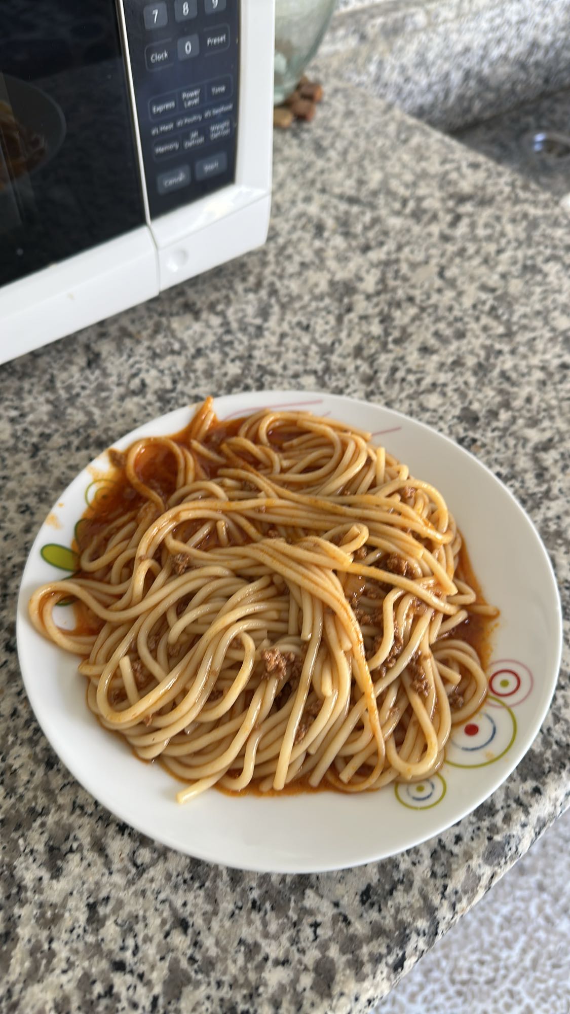 Spaghetti with meat sauce