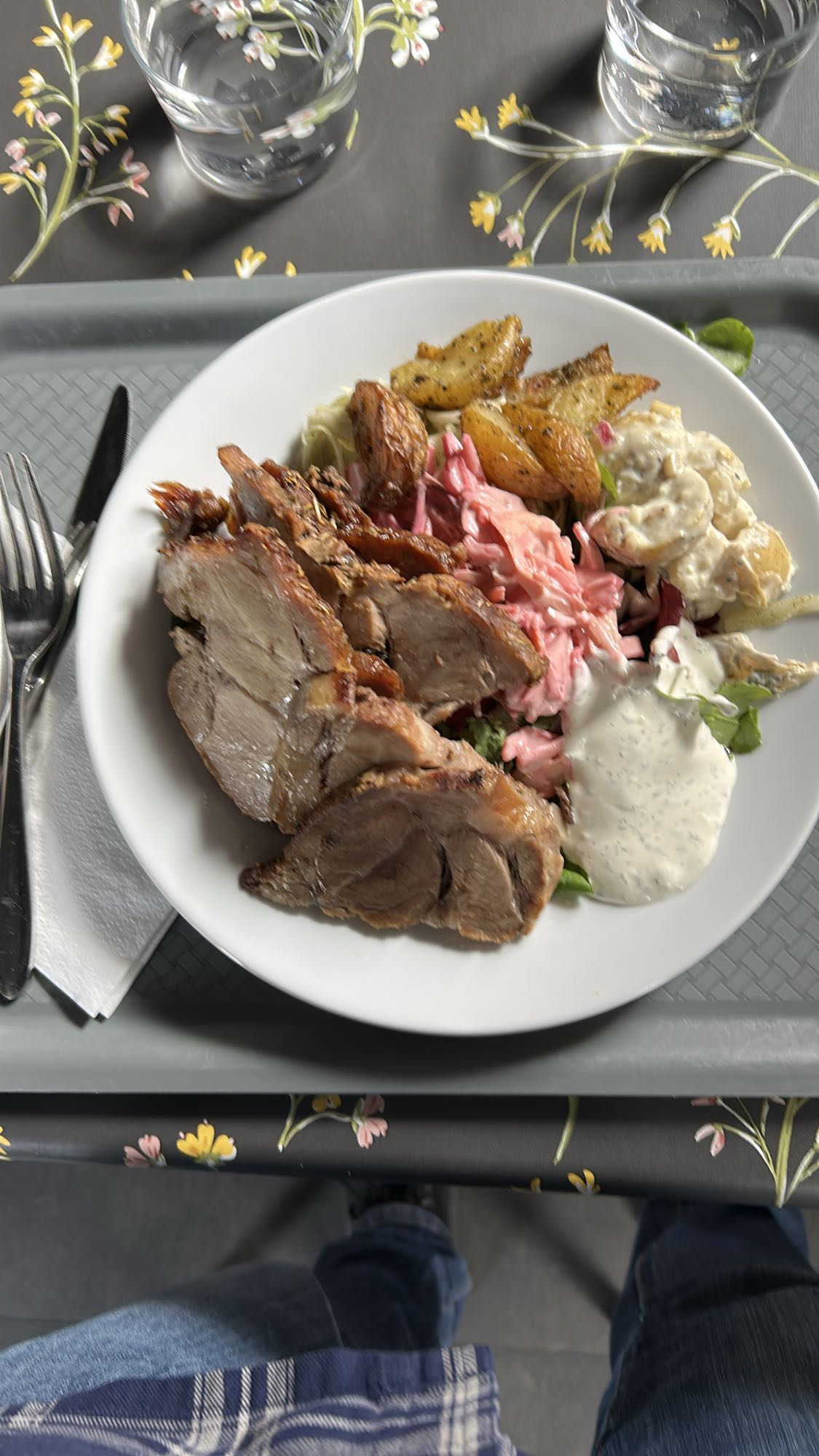 Lamm med potatissallad