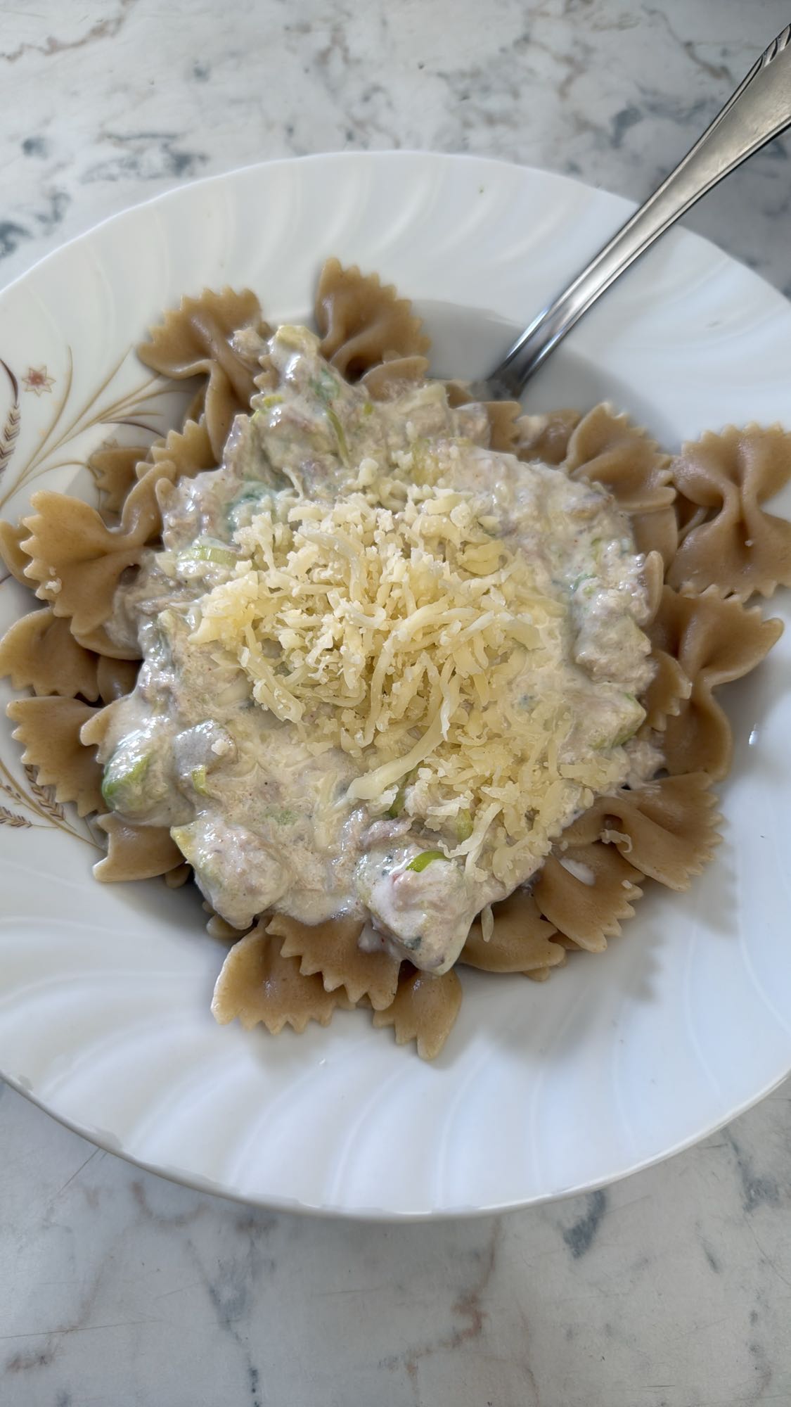 Creamy Chicken Farfalle