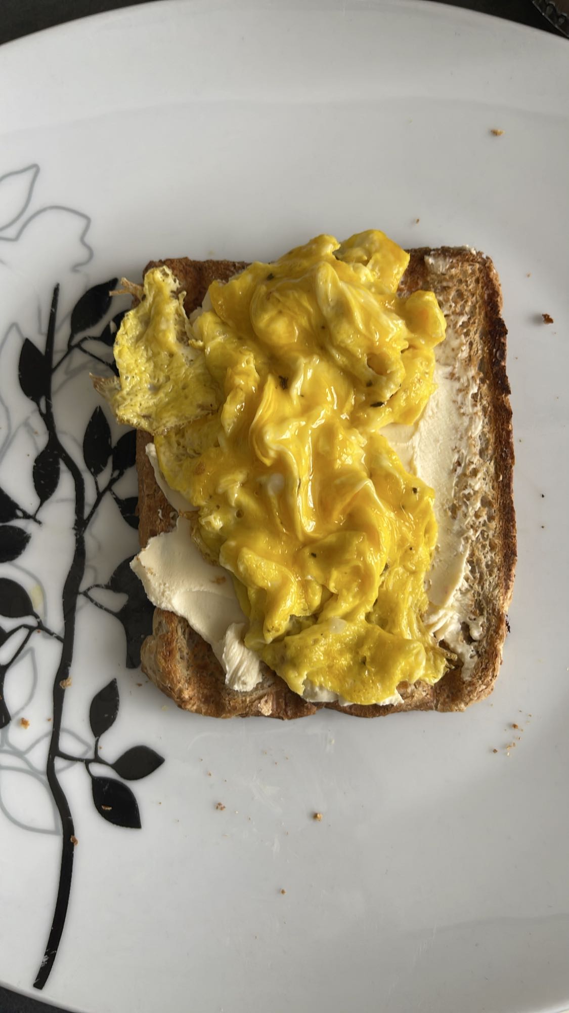 Scrambled Egg Toast