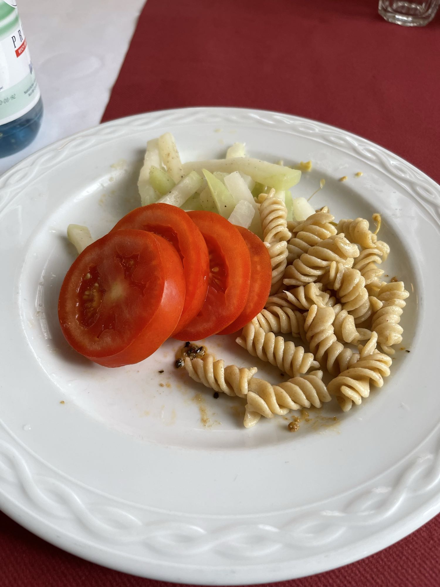 Tomaten-Pasta-Teller