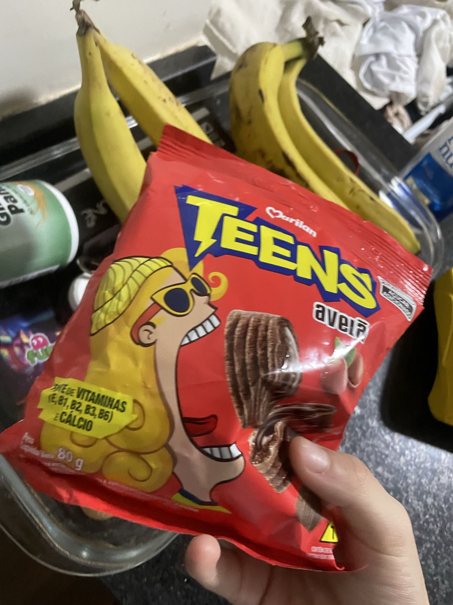 Biscoito recheado Teens