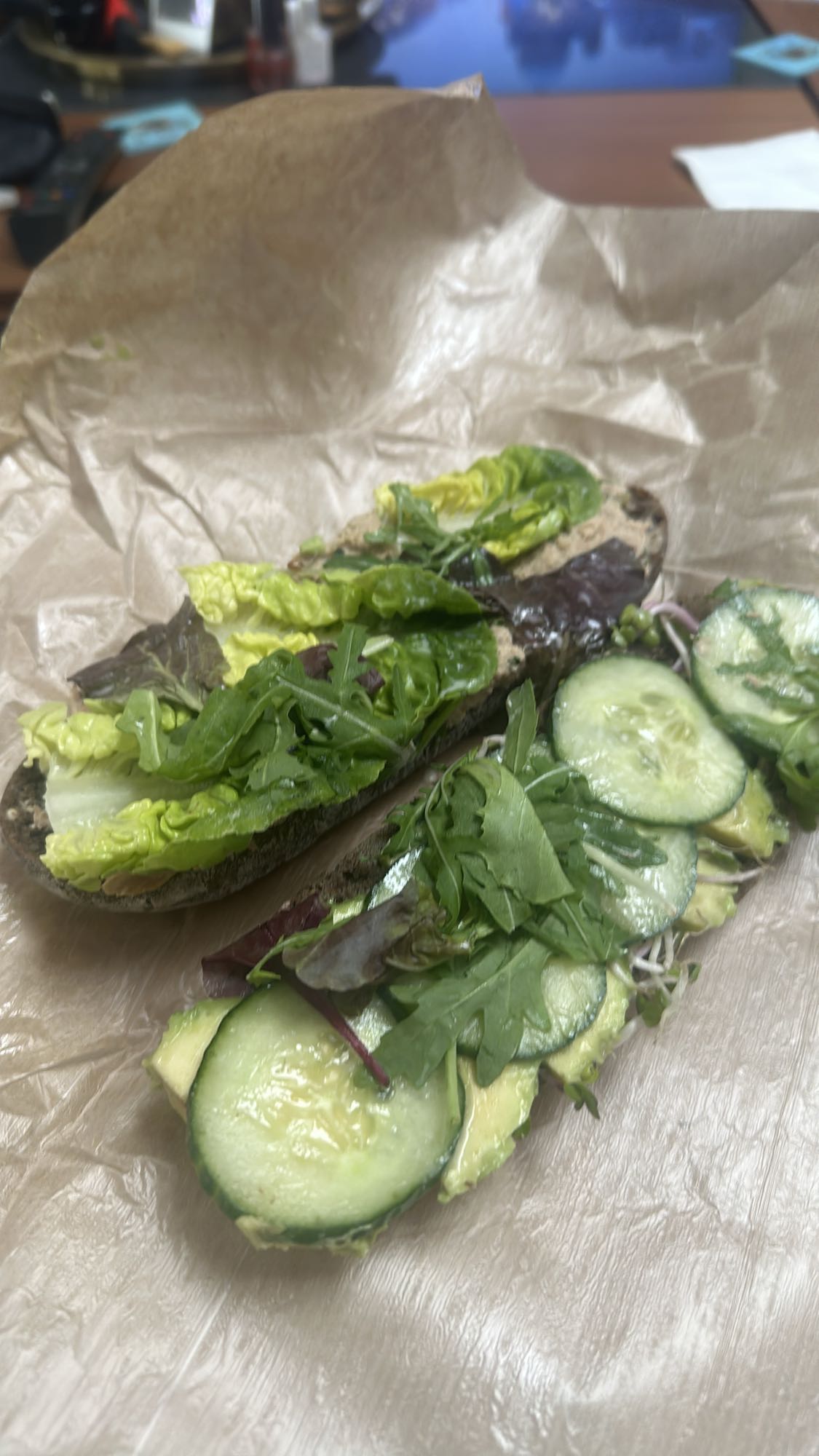 Veggie Open Sandwich