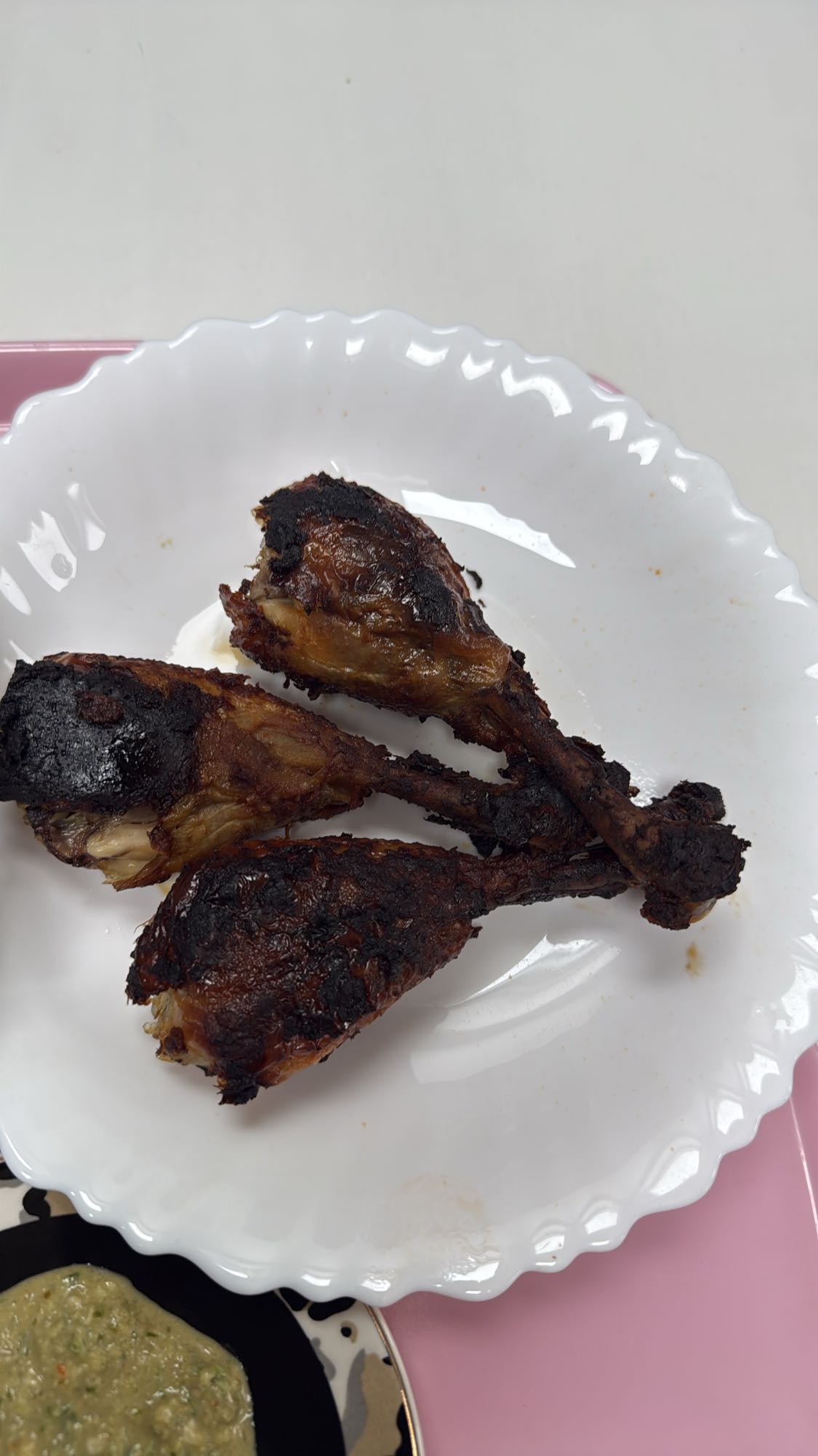 Grillet kyllingelår