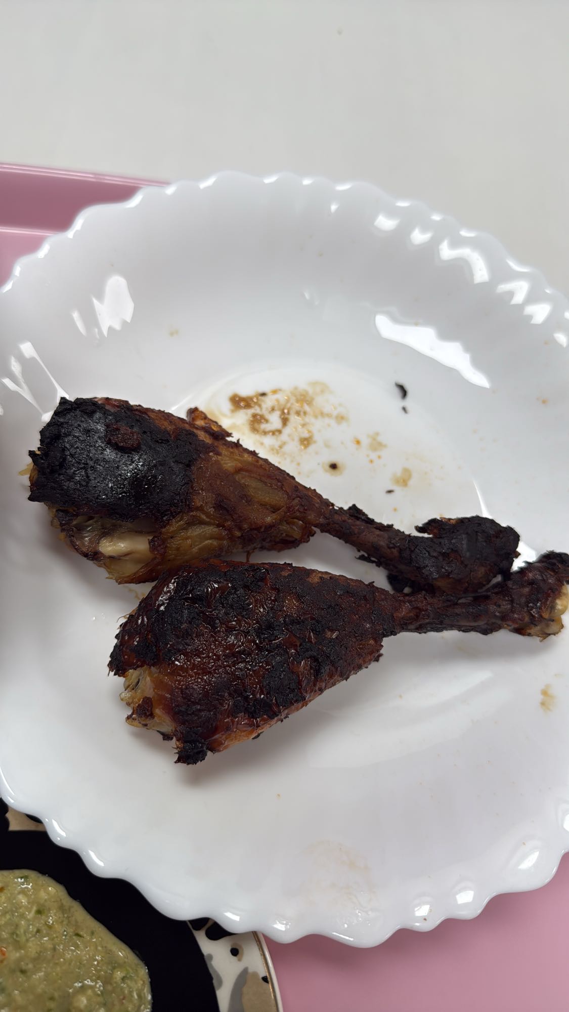 Grillet kyllingelår