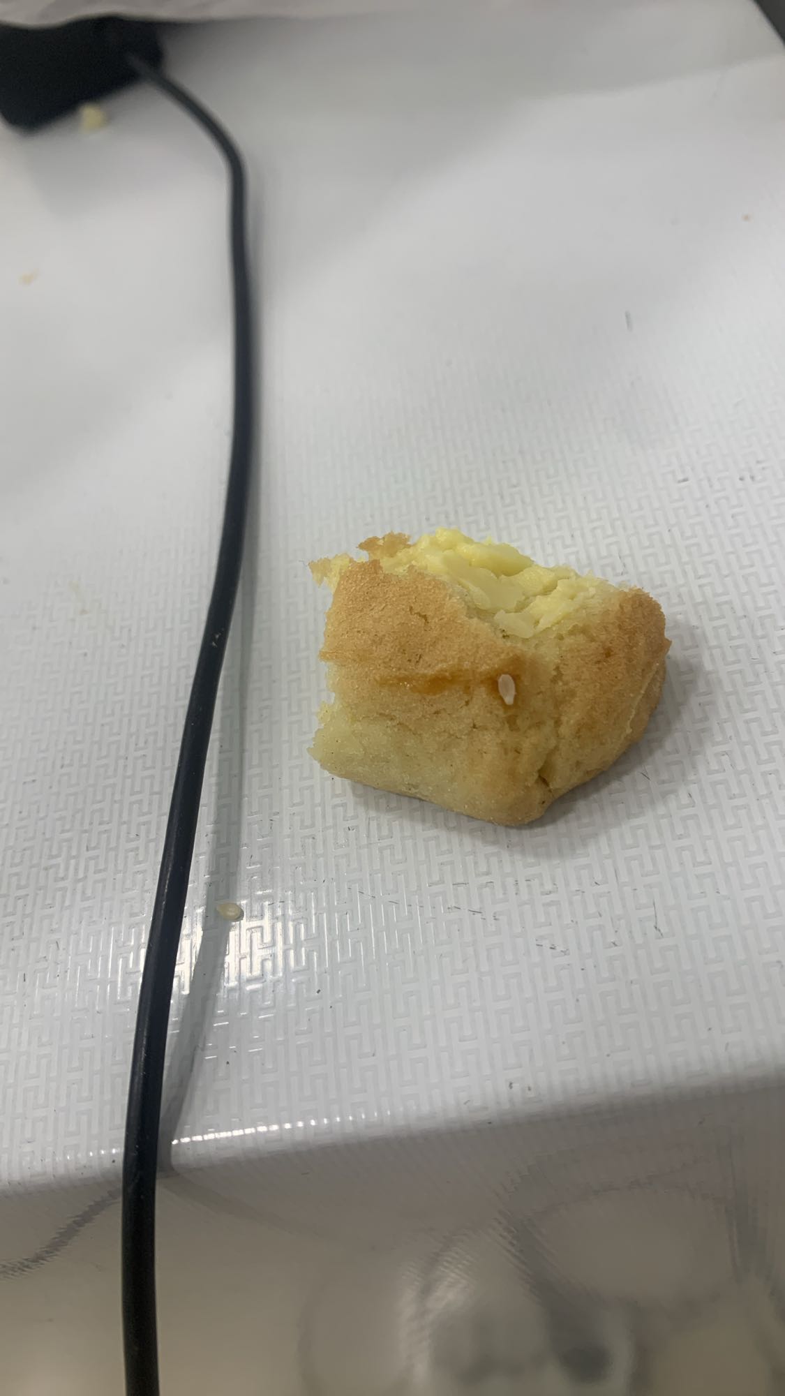 кусочек кекса с сыром