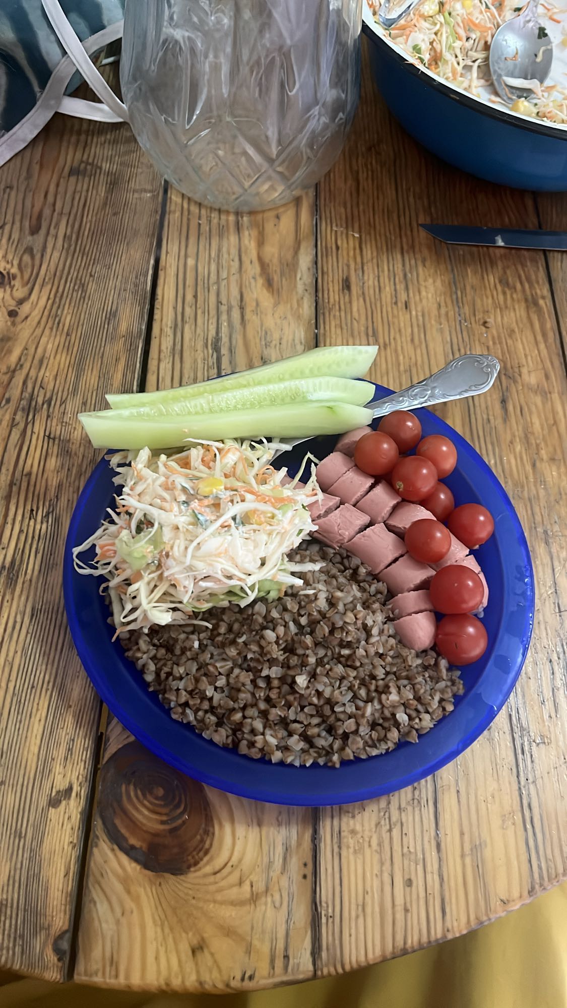 հնդկացորենով ափսե