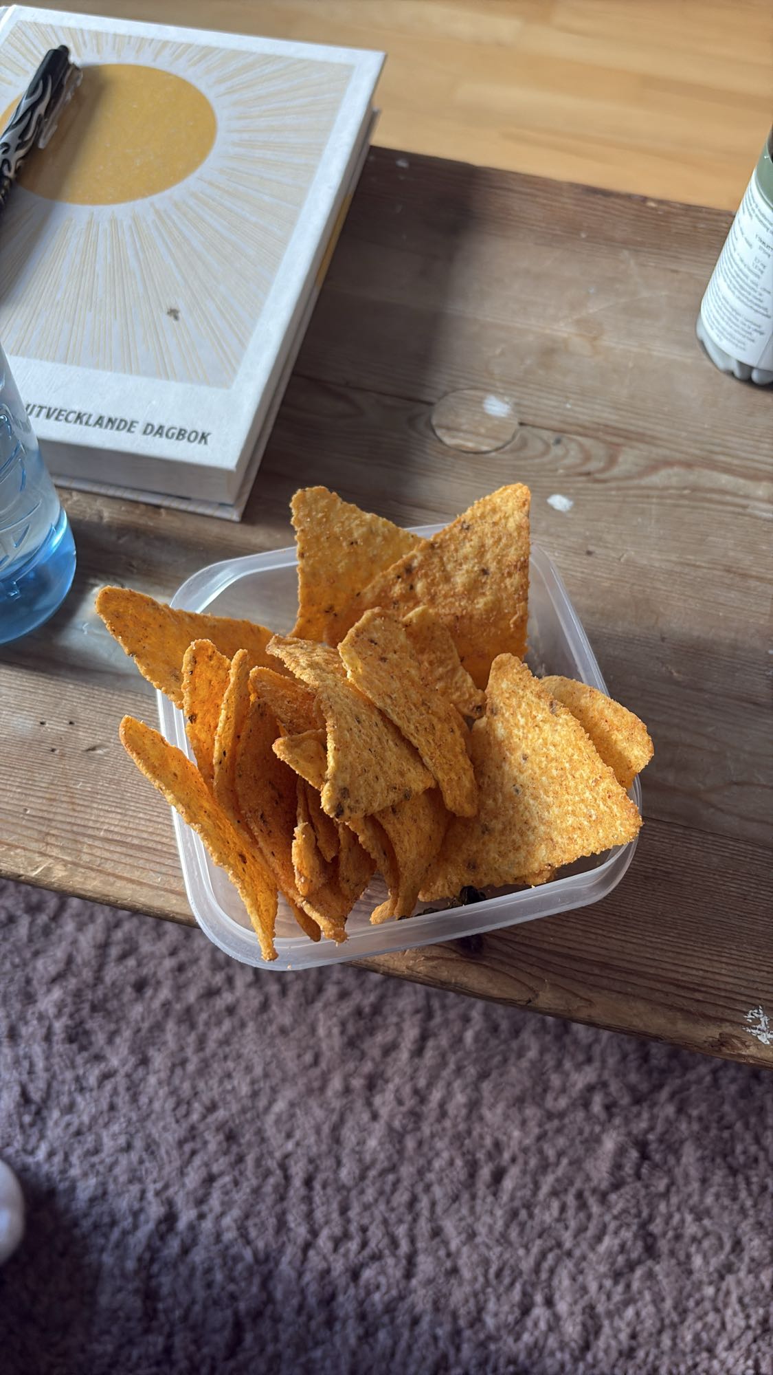 Kryddiga tortillachips