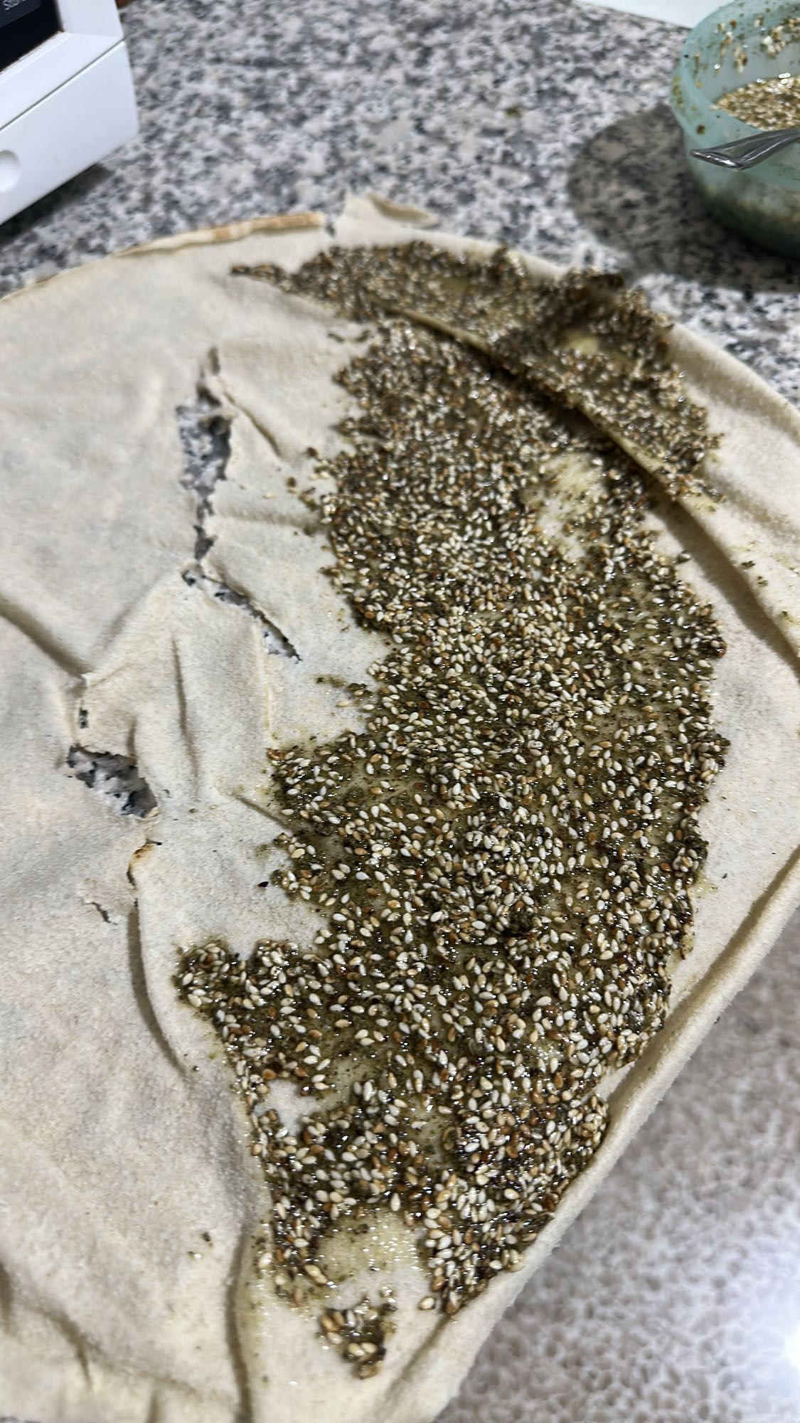 Zaatar Flatbread