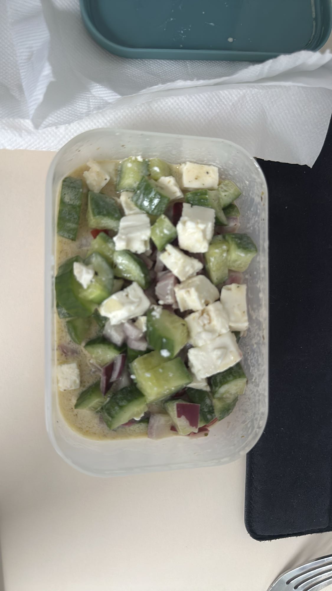 Salade grecque rapide