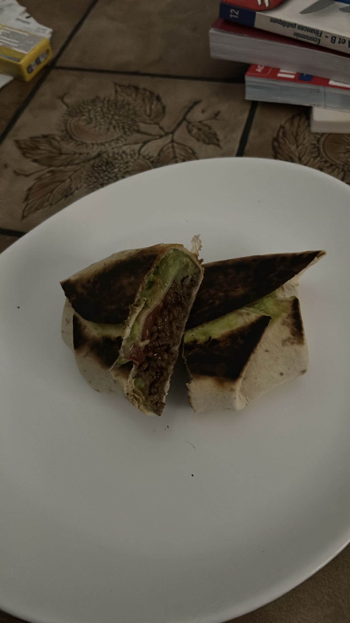 Wrap boeuf avocat