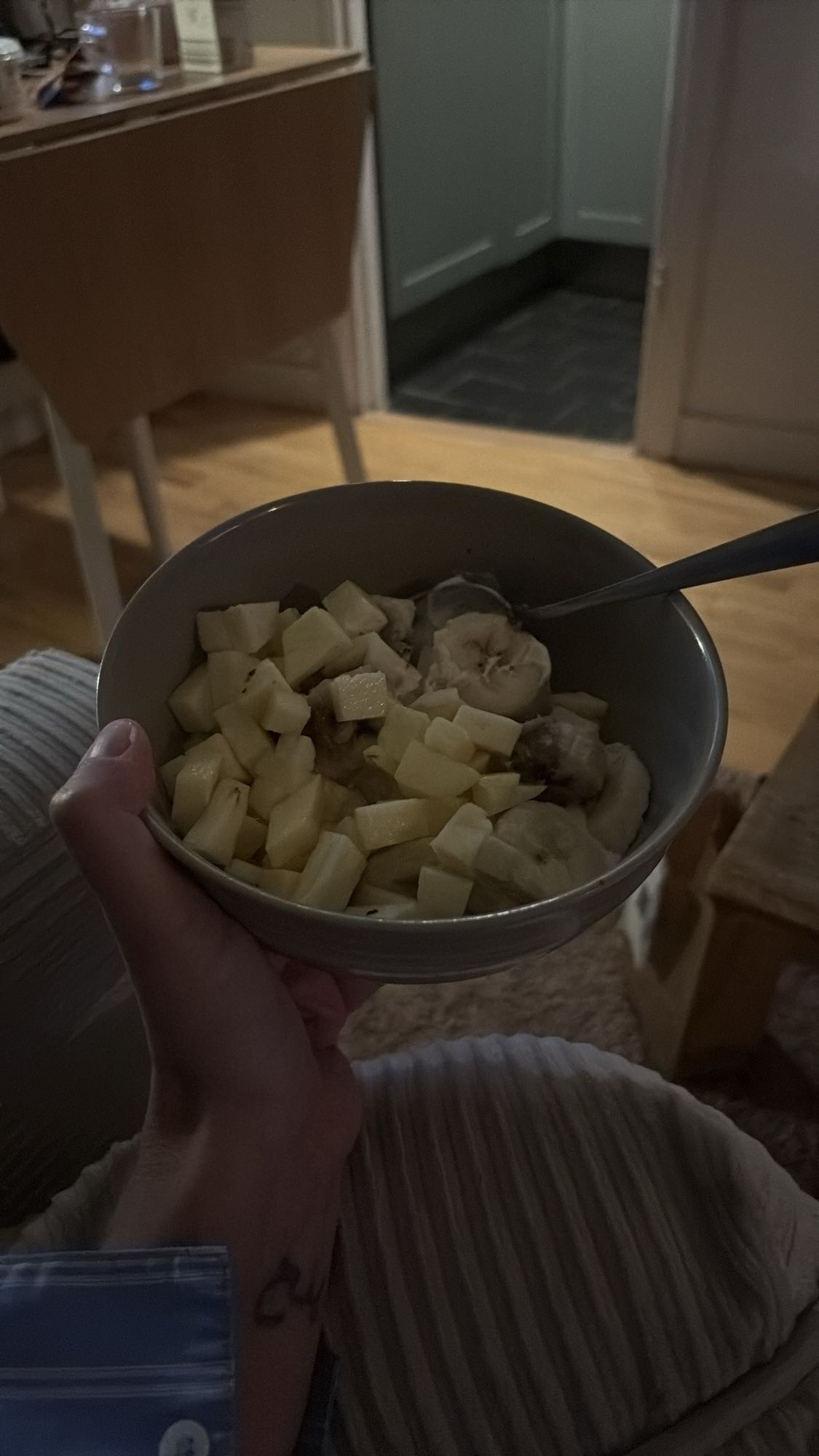 Fruktsallad skål