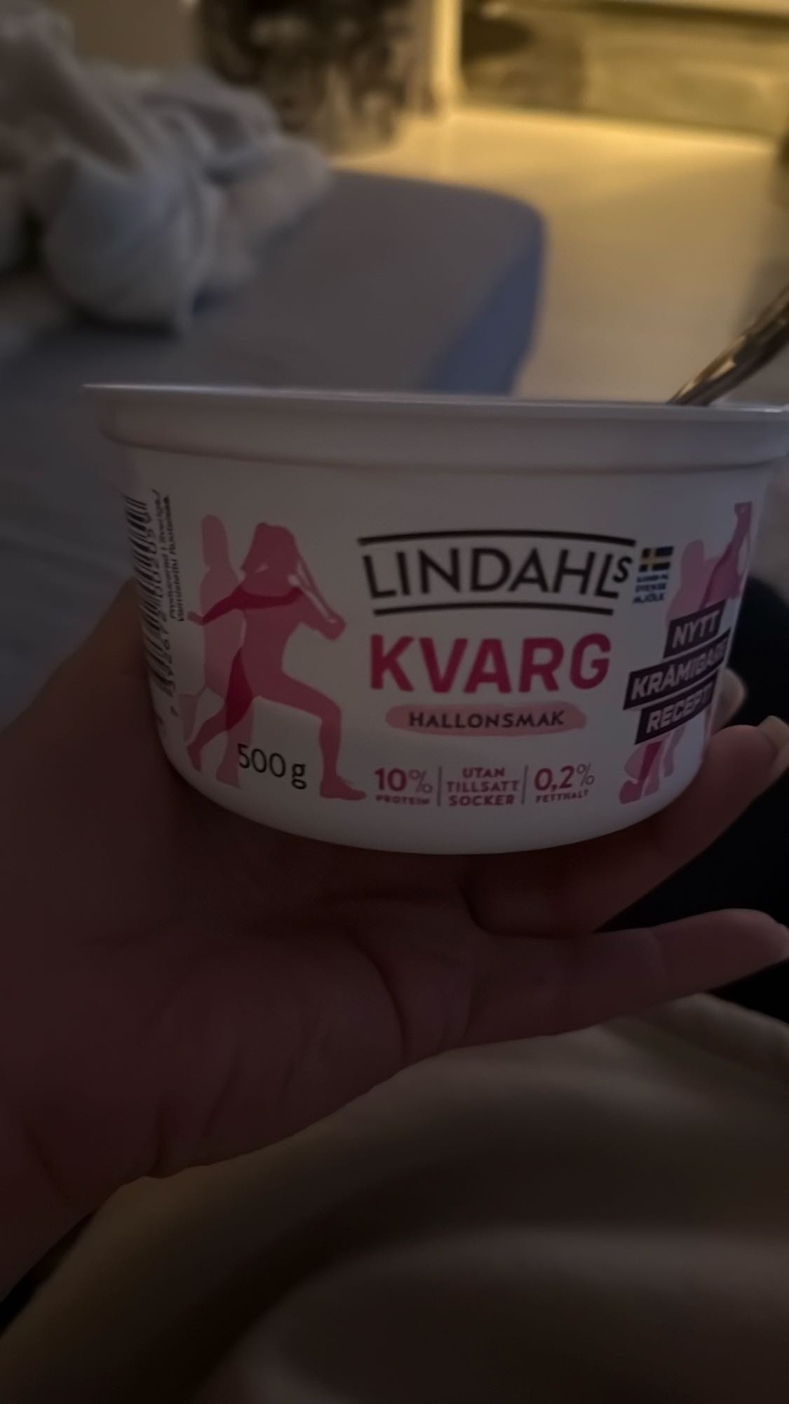 Kvarg hallonsmak