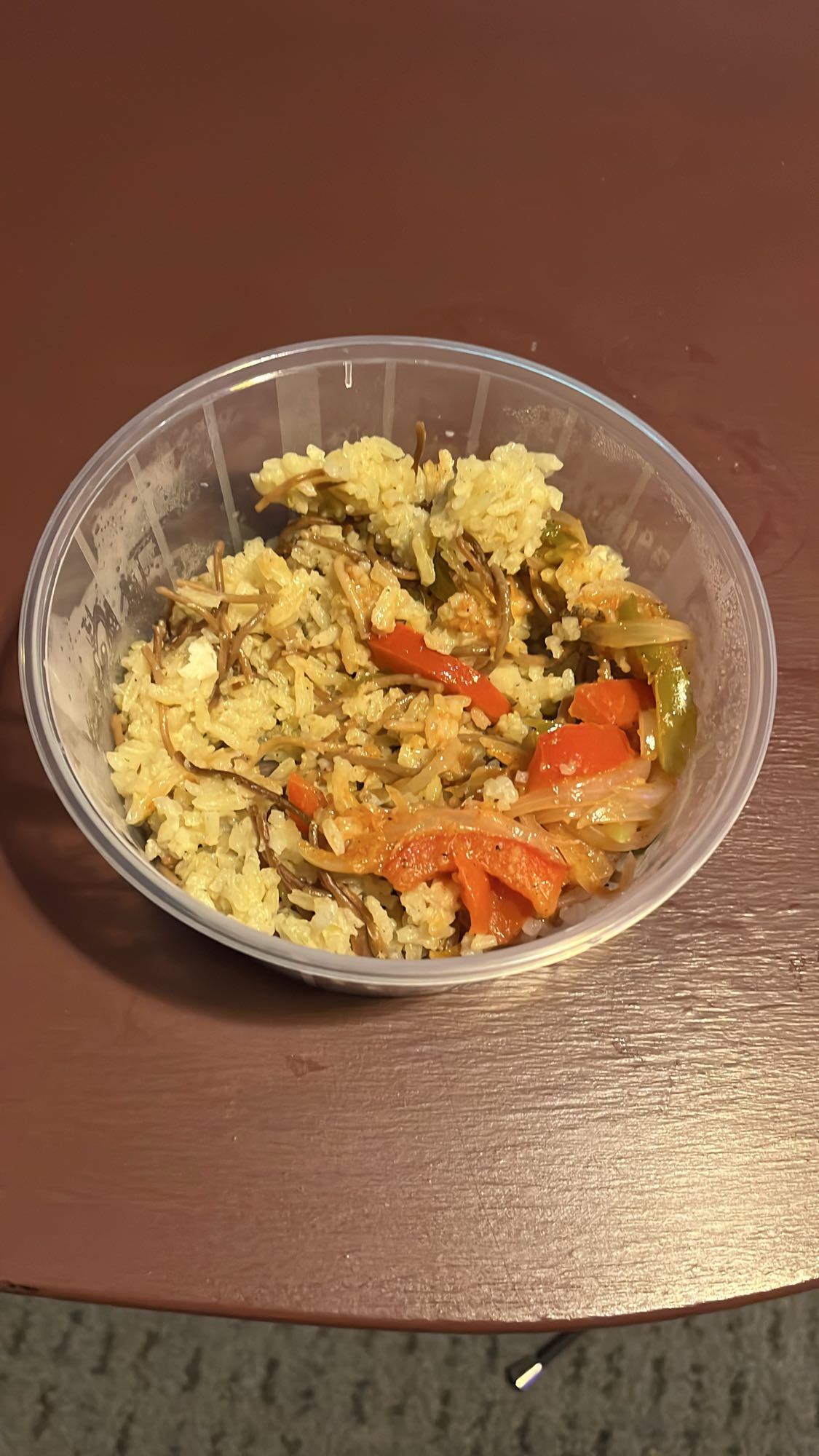 Riz sauté aux légumes