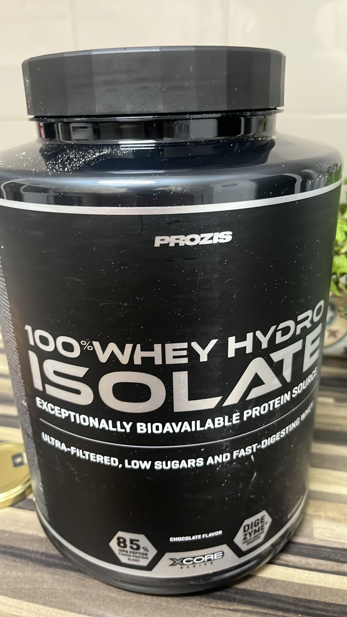 Batido de proteína aislada