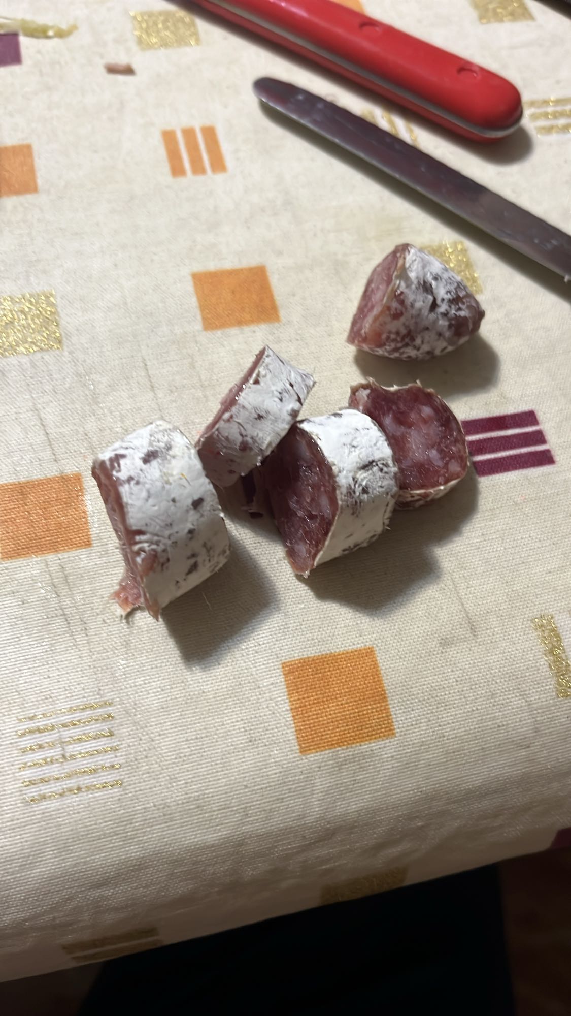 Rodajas de salchichón