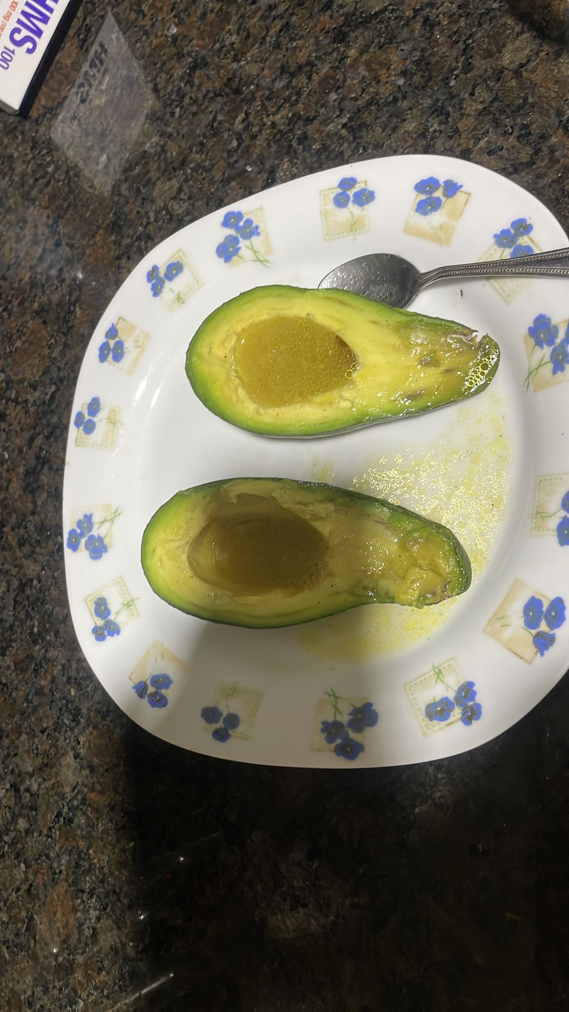 Avocado with Olive Oil